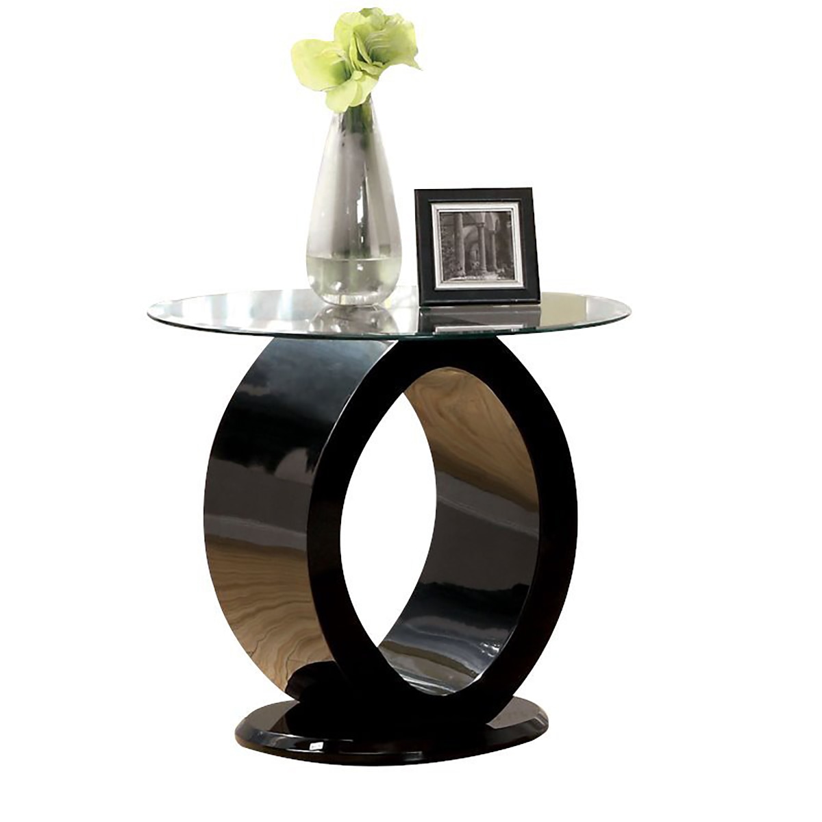Furniture of America IDF-4825BK-E End-Tables - View #2