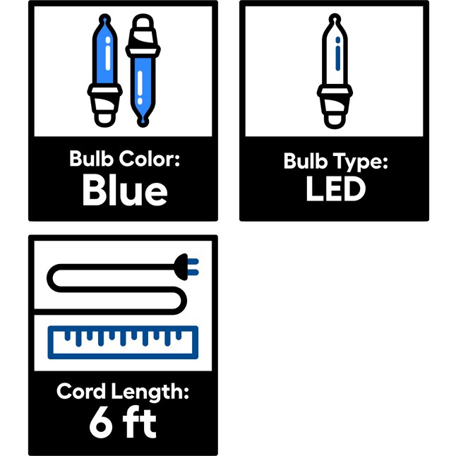 LightShow Constant Icy Blue LED Solid Christmas Indoor/Outdoor Light Show Projector LightShow Constant Icy Blue LED Solid Christmas Indoor/Outdoor Light Show Projector
