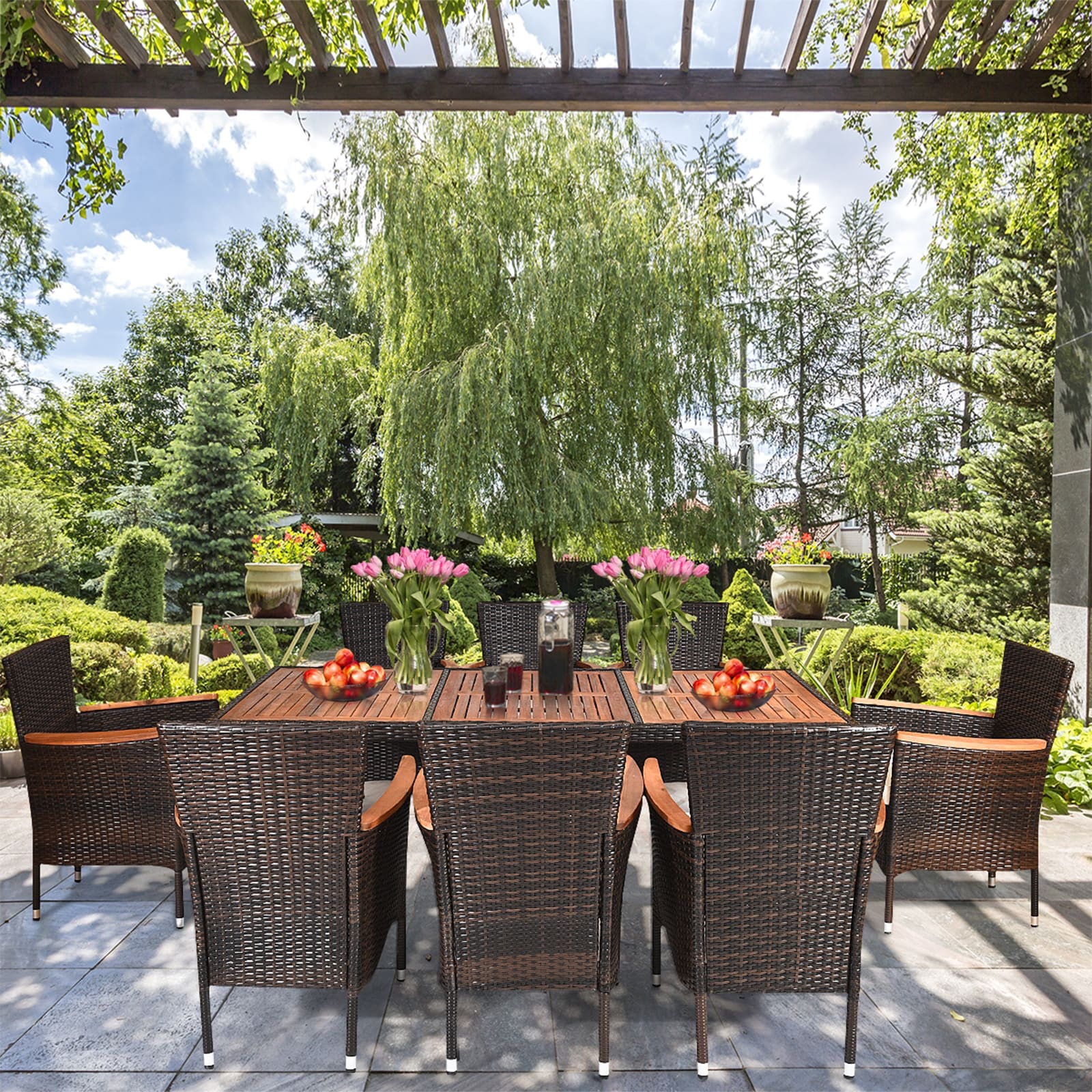 WELLFOR OUG68660B+ Patio-Dining-Sets - View #6