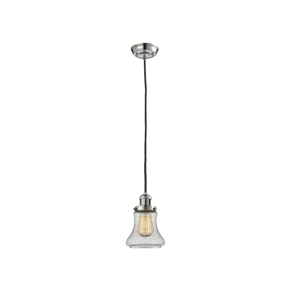 Innovations Lighting 1067141 201C-PN-G194 Franklin Restoration Bellmont Mini Pendant