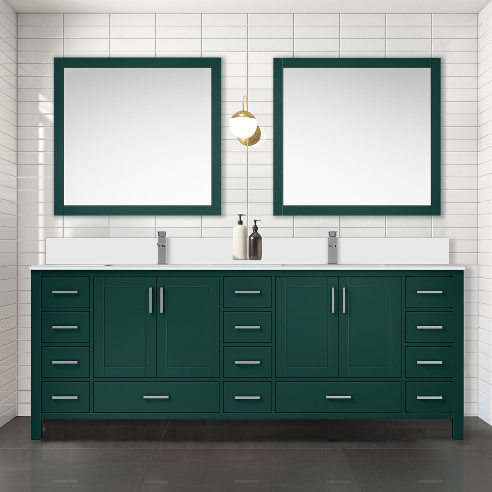Lexora LVJ84DG300 Bath-Vanity-Combo - View #6