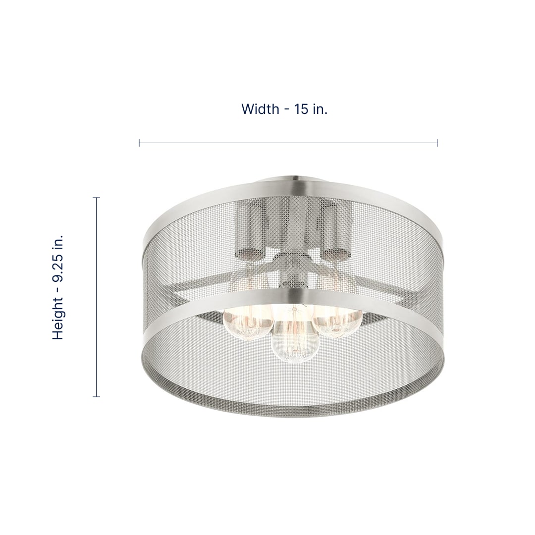 Livex Lighting 46218-91 flushmounts - View #2