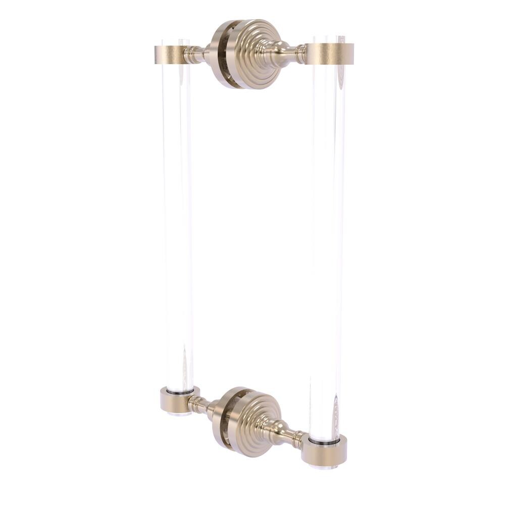 Allied Brass PG-406-12BB-PEW Pewter 12-Inches Hinged shower door Handle