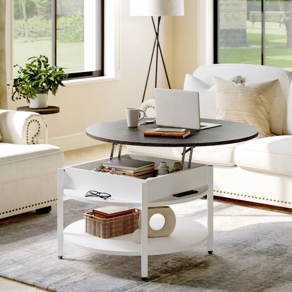 Aok Garden LWP-DF-CT007-WH Coffee-Tables - View #6