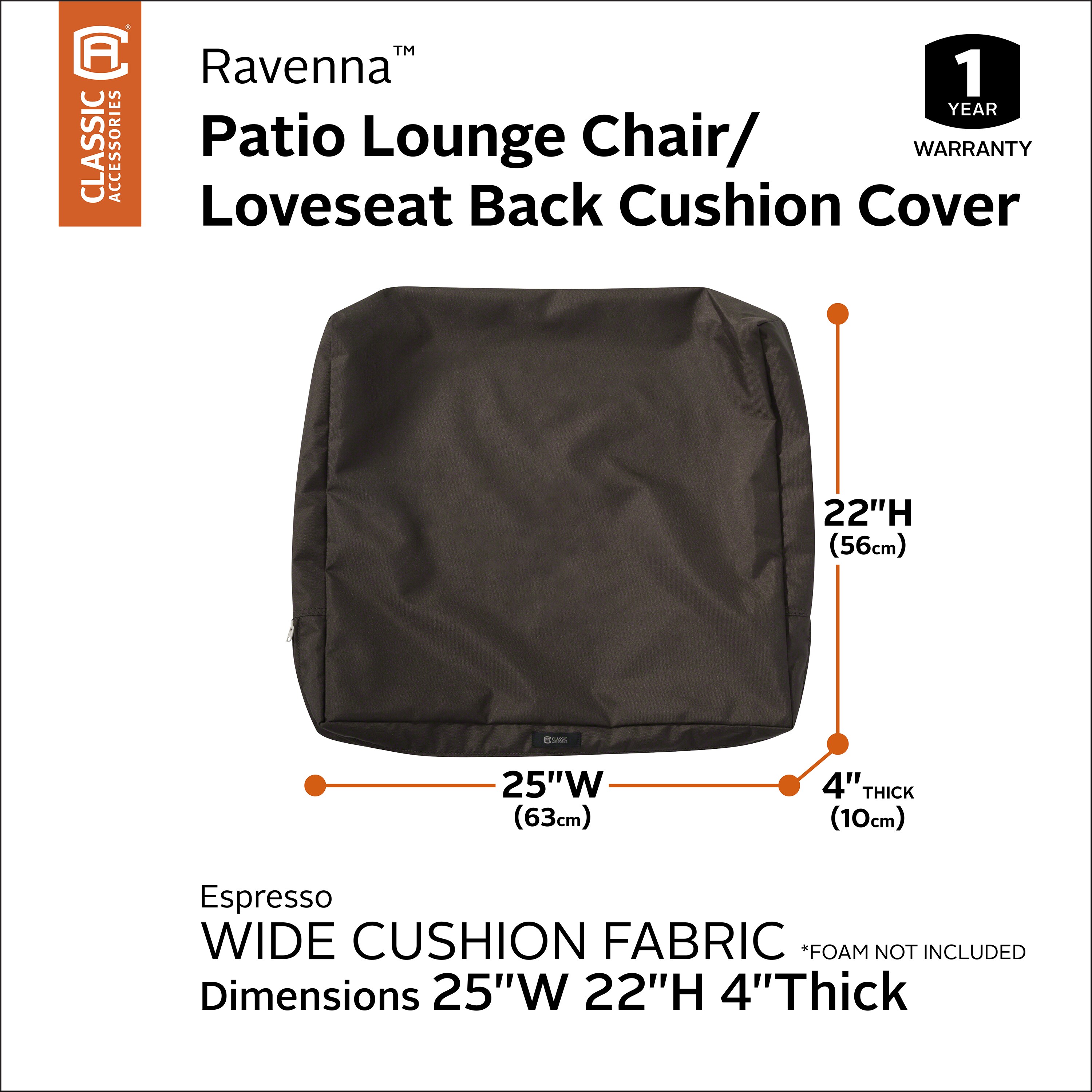 Classic Accessories 60-360-016601-RT Patio-Furniture-Cushions - View #3