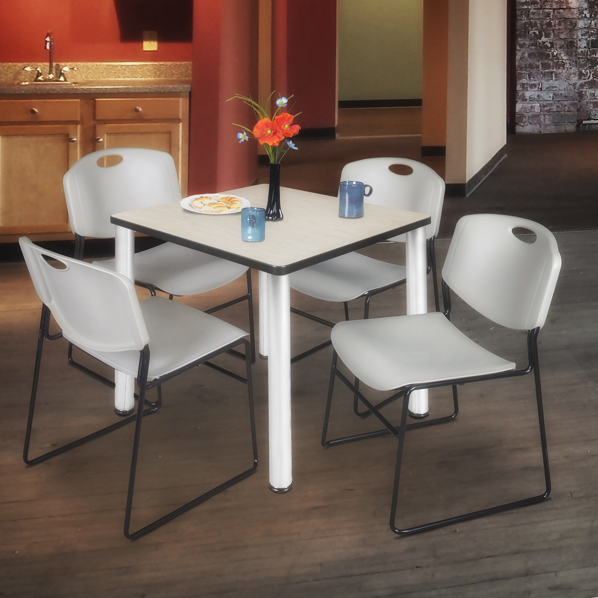 Regency TB4848PLBPCM44GY Office-Tables - View #7