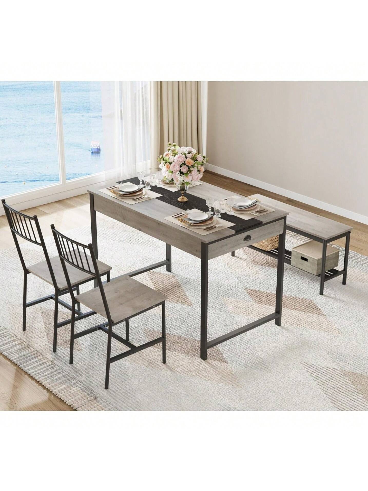 Qeetex BY-PHO-348KNP7B Dining-Tables - View #5