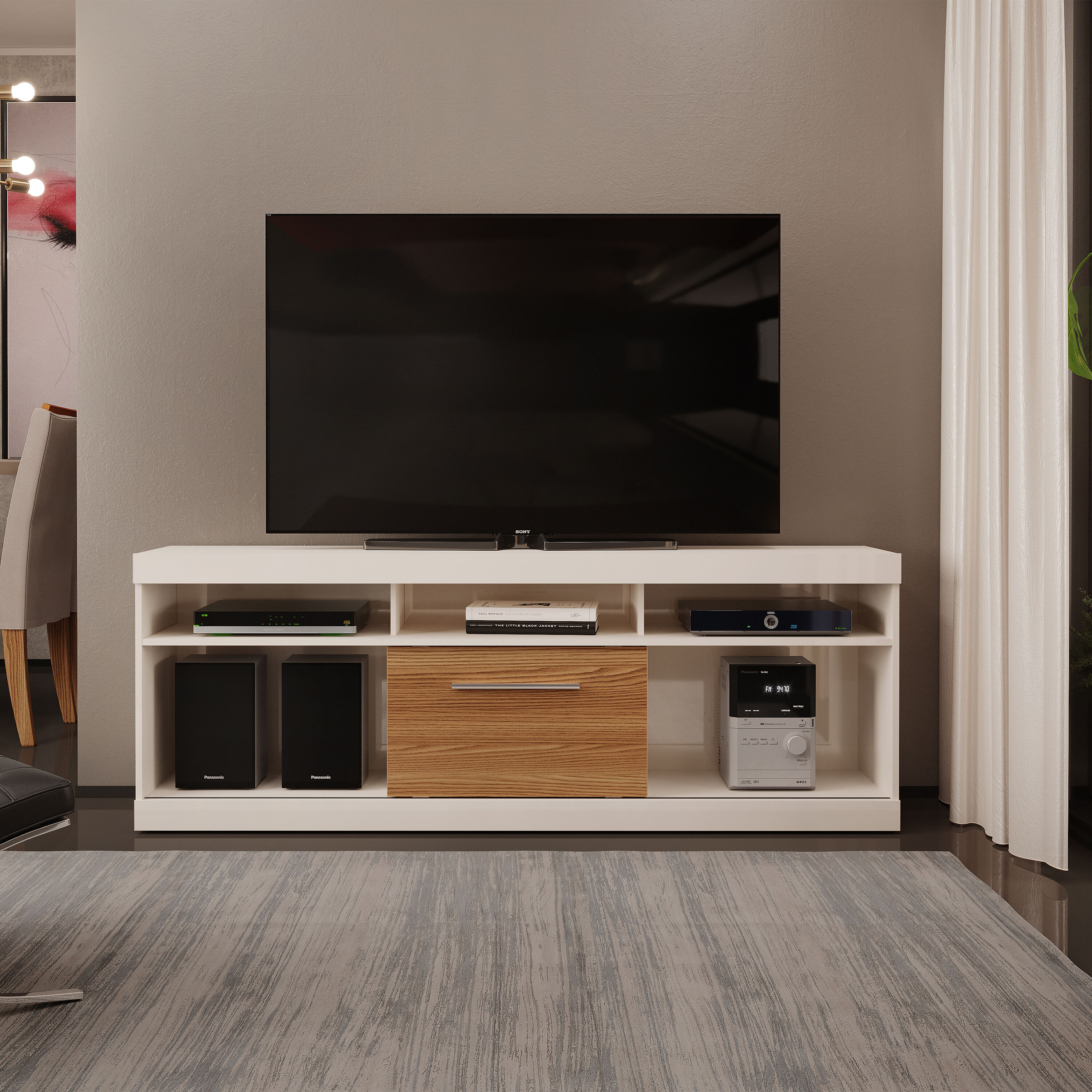 Benzara UPT-242477 Tv-Stands - View #7