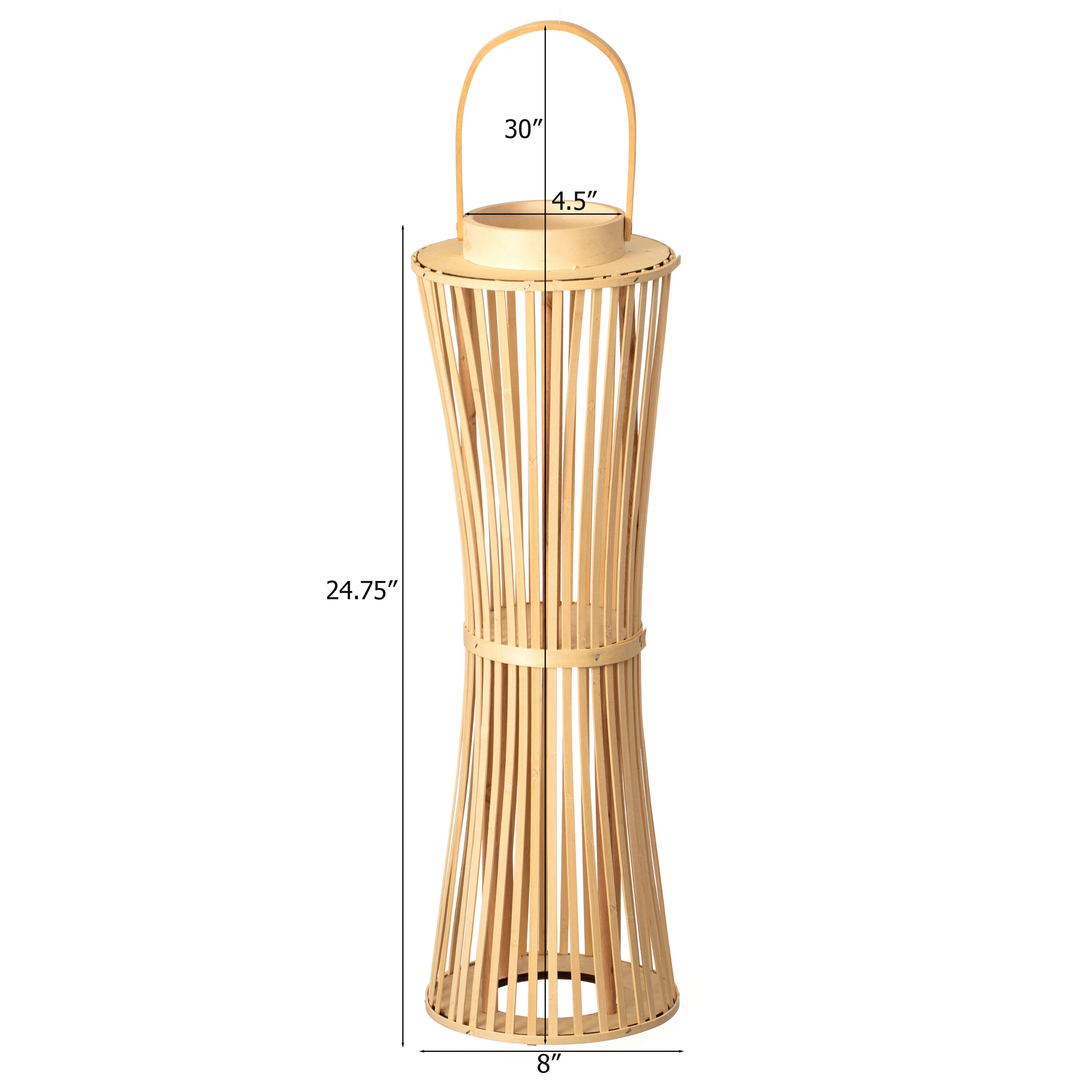 Wickerwise QI004916.L Candle-Holders - View #4