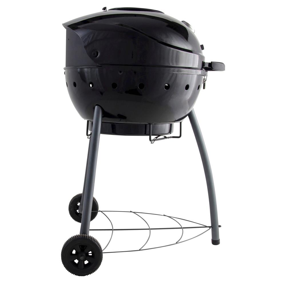 Char Broil Kettleman 25.8 in W Black Kettle Charcoal Grill at