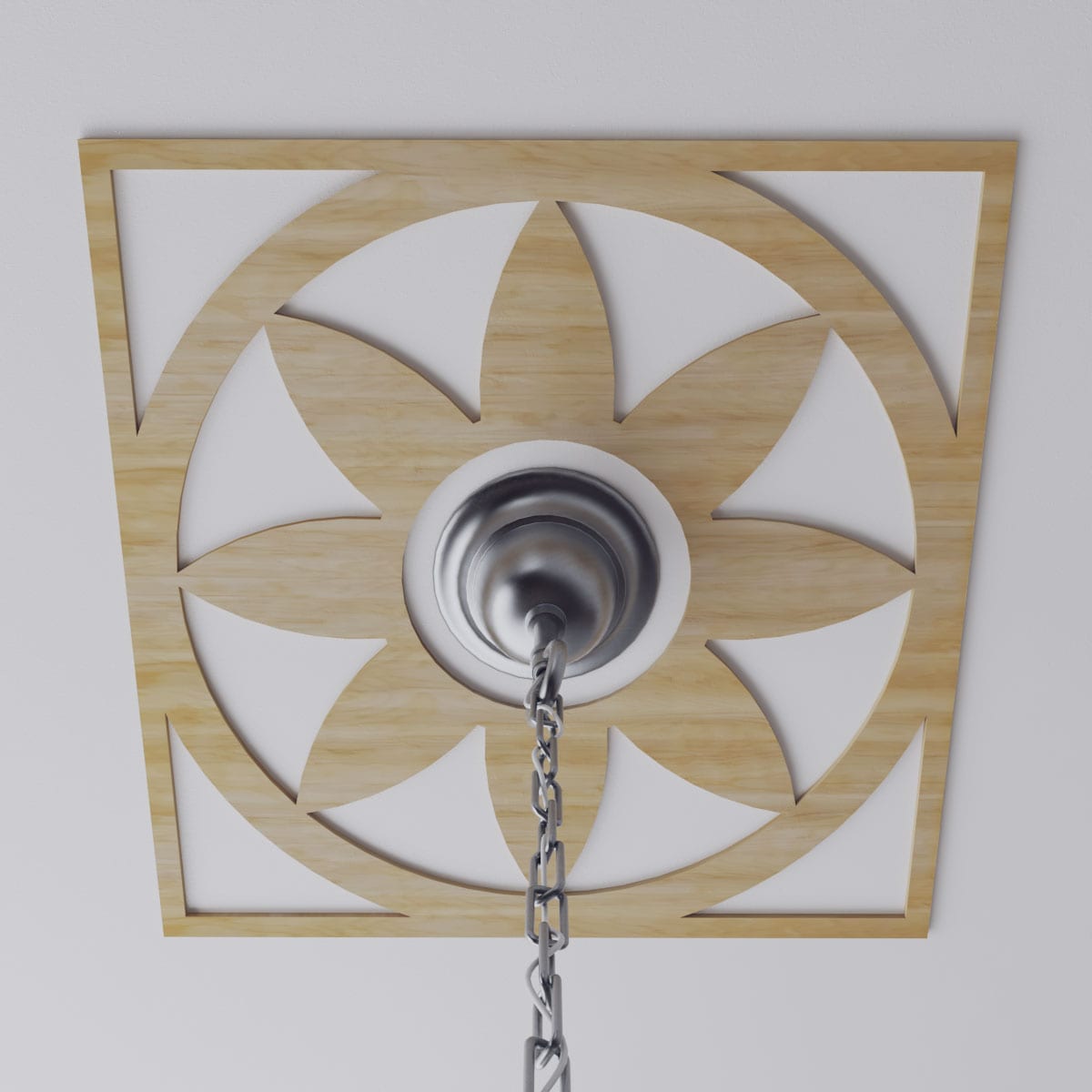 Ekena Millwork CMWP16X16X0250BLHI Ceiling-Medallions - View #11