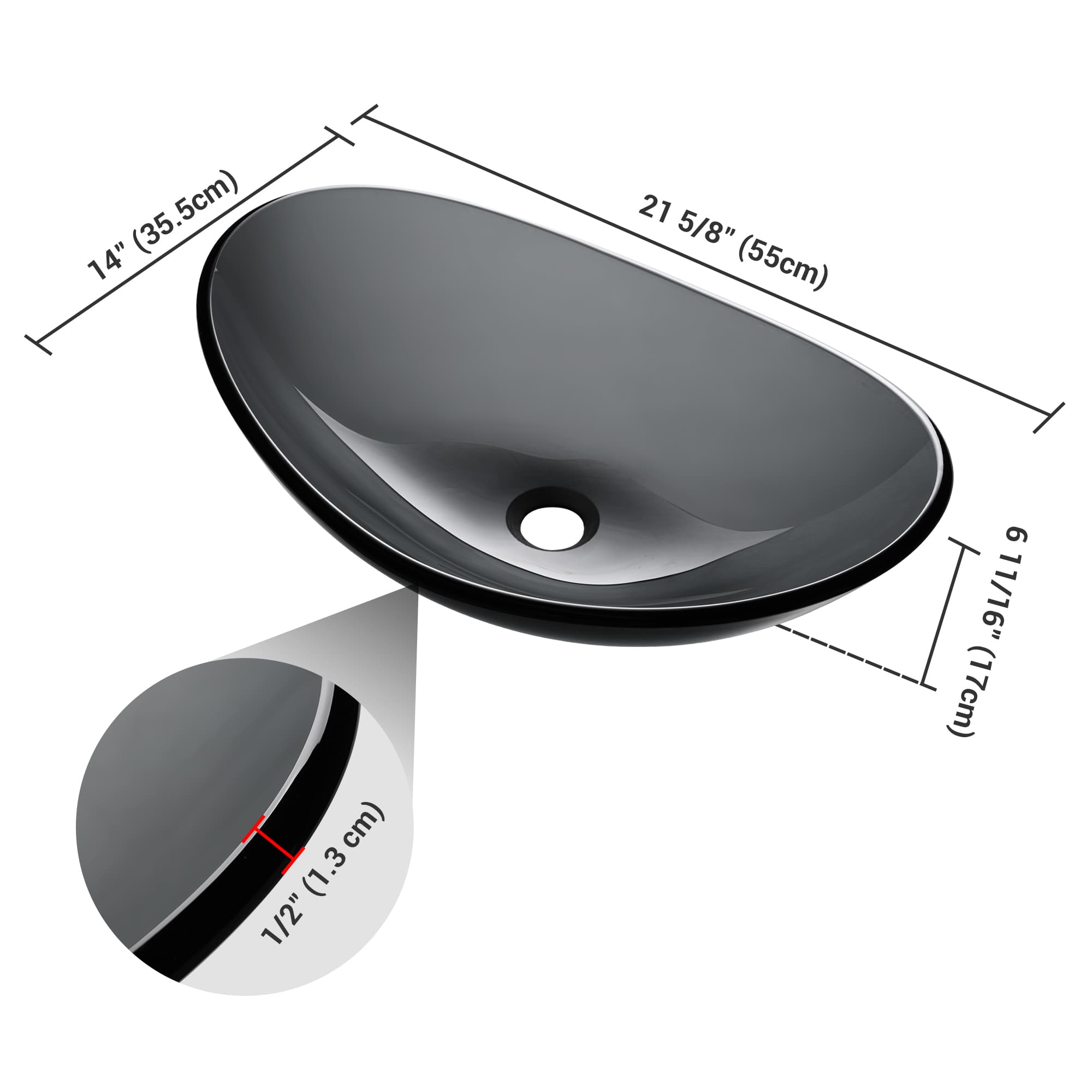 Yescom 80GSK006-540VAL-LO Bath-Sink - View #7