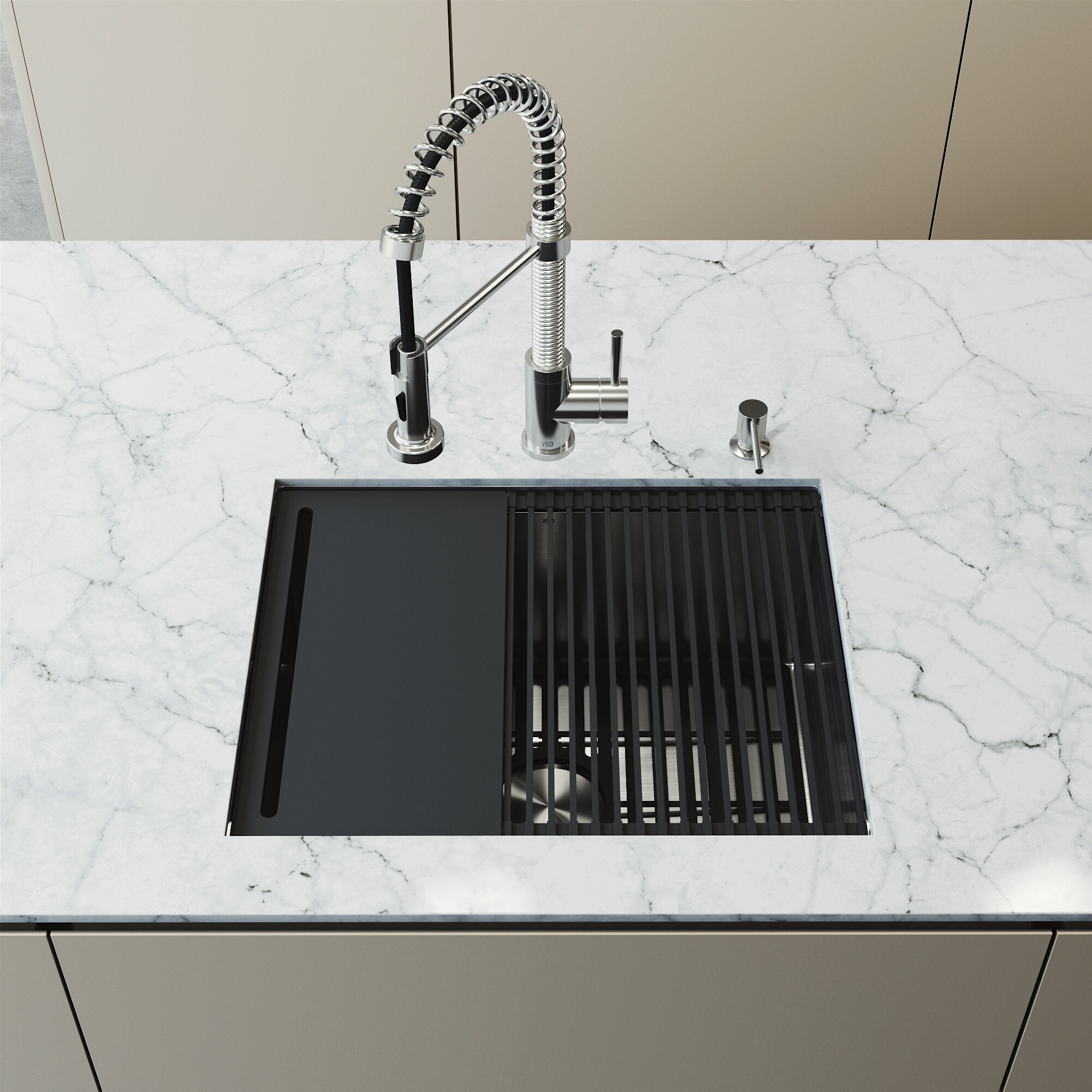 VIGO VG151042 Kitchen-Sinks - View #2