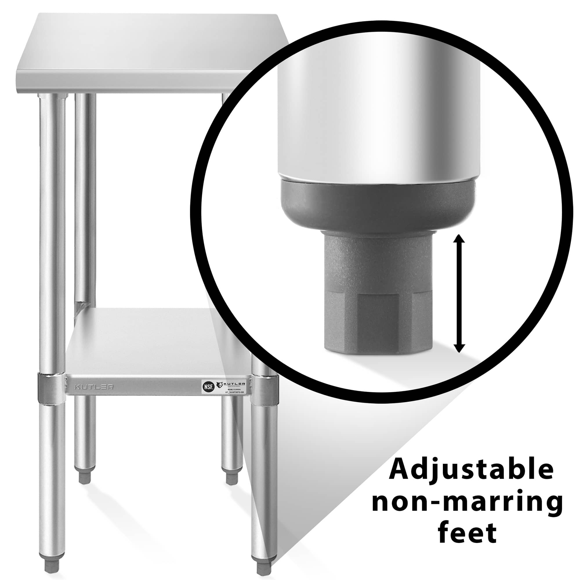 KUTLER PREP-KT-01-4W. Kitchen-Furniture - View #5