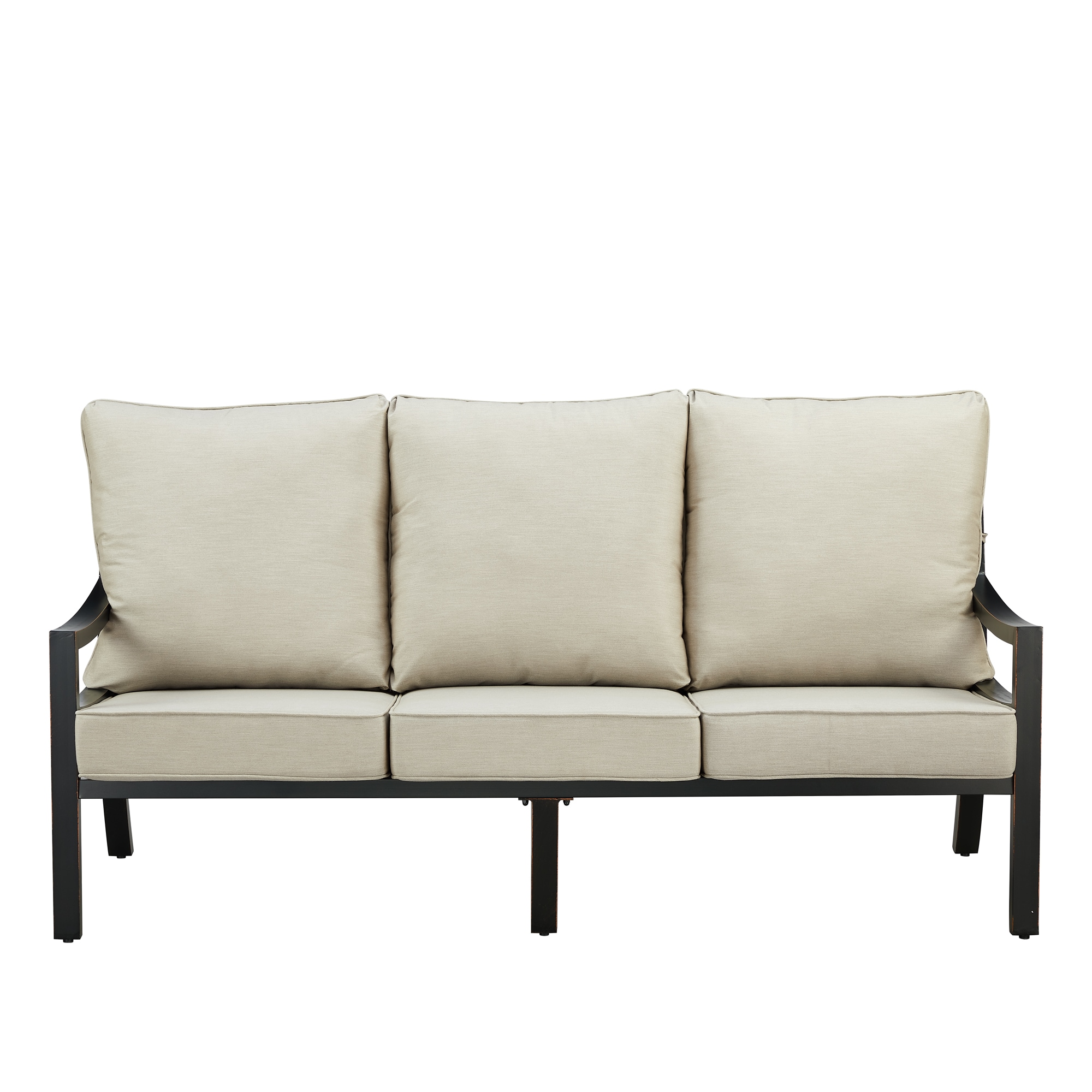 Oakland Living HUDSON-SF-LGCU-AC Patio-Sofas-Daybeds - View #4