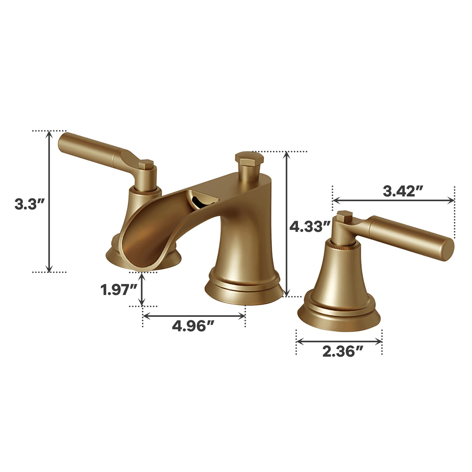 WELLFOR BFB5101GB -WF Lavatory-Faucets - View #4
