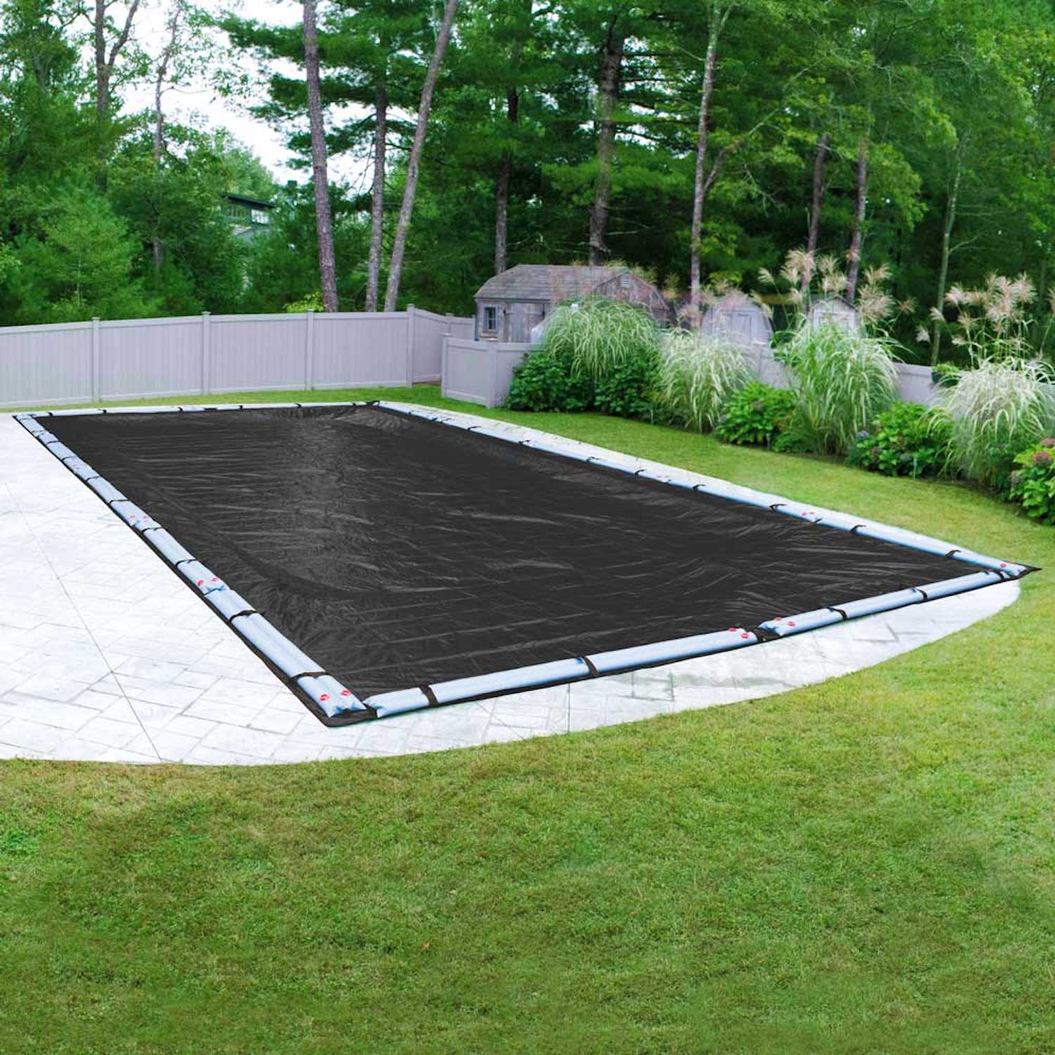 Pool Mate 381836R-PM 36-ft x 18-ft Mesh Polyethylene Winter Rectangle Pool Cover
