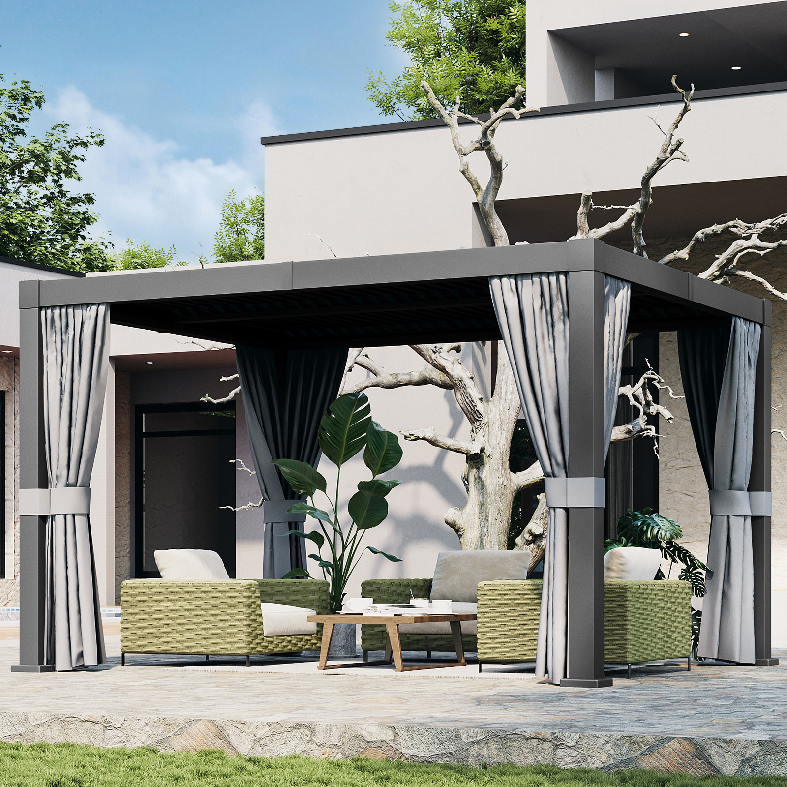 AOXUN AW301GR02ABCDE Pergolas-2 - View #2