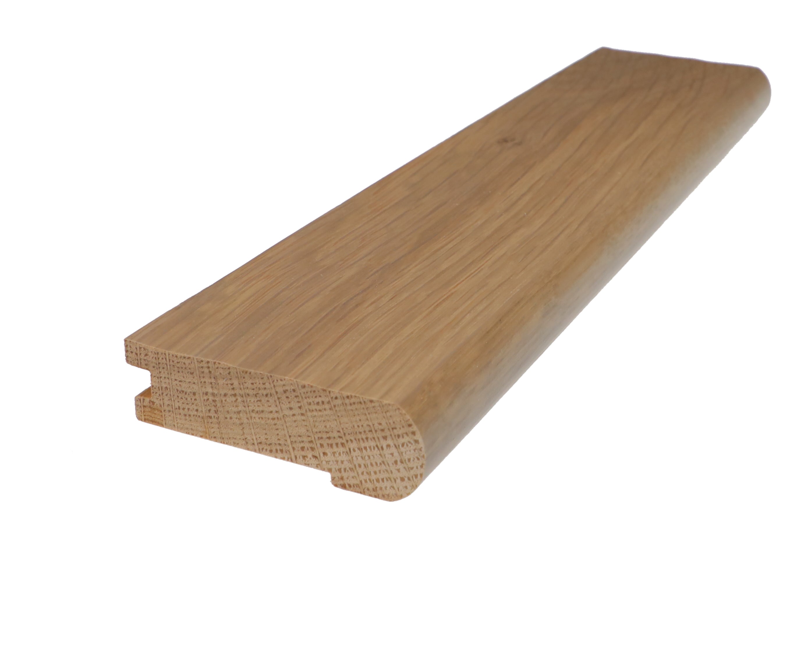 Flexco LSN0006 2.75-Inches x 78-Inches x 0.38-Inches Brown Finished Wood Oak Flush Stair Nosing
