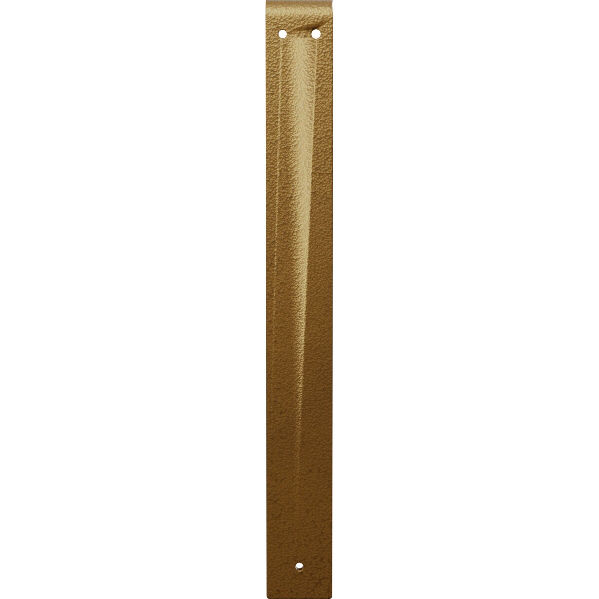 Legacy Hammered Gold 18" Industrial Steel Bracket for Shelves and Countertops