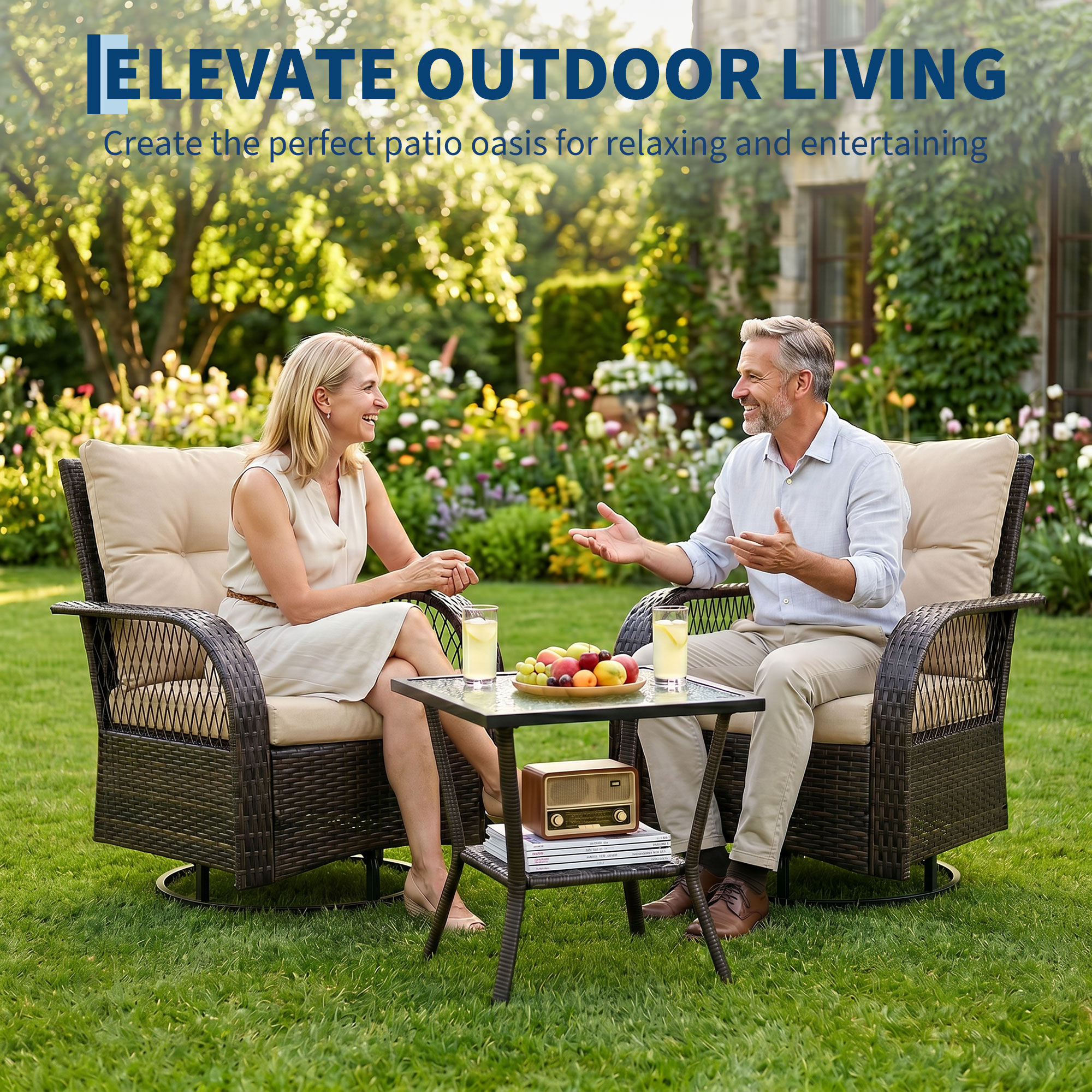 Garvee LYJ-885452803863 Patio-Conversation-Sets - View #4