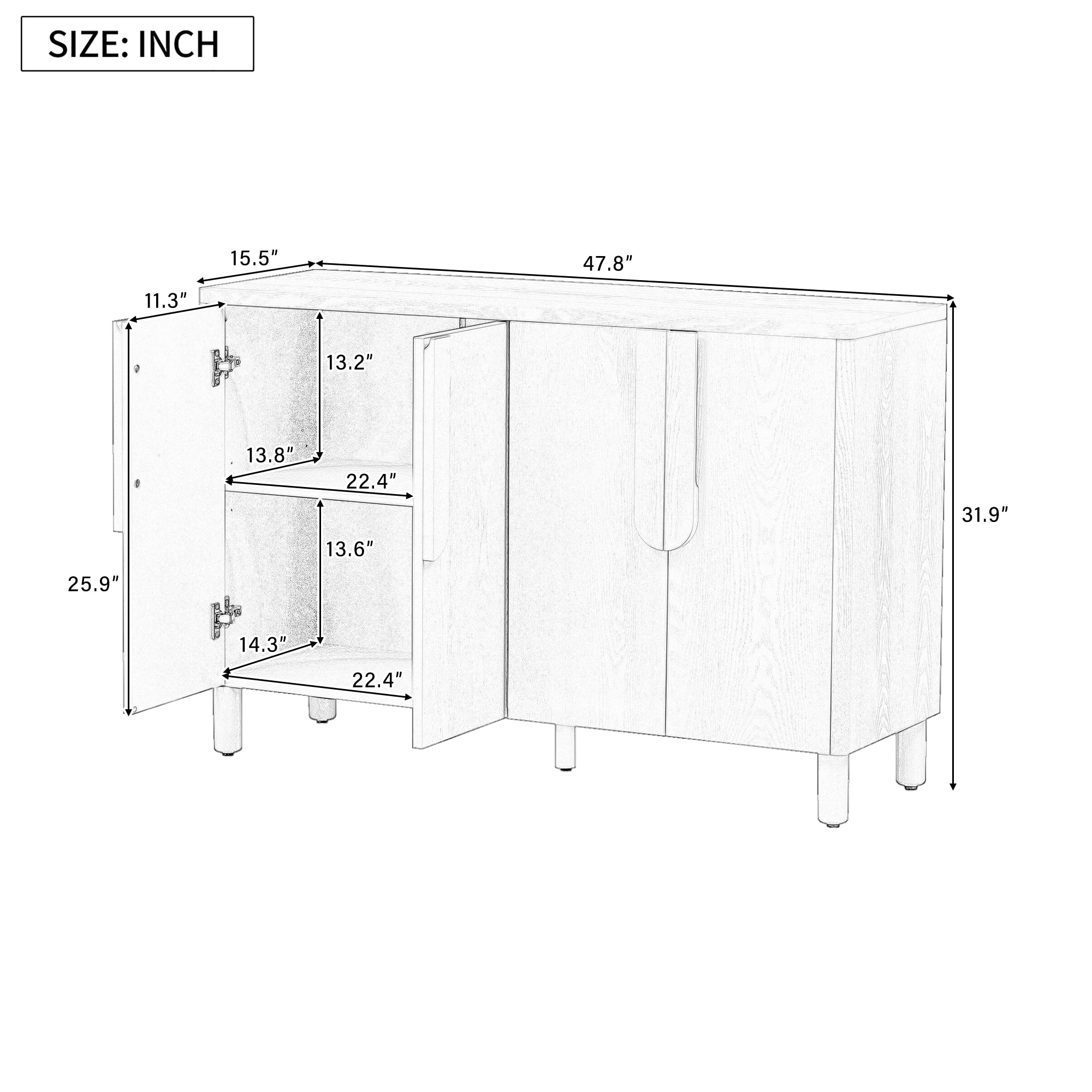 ModernLuxe L3P-N715P264916D chests - View #3