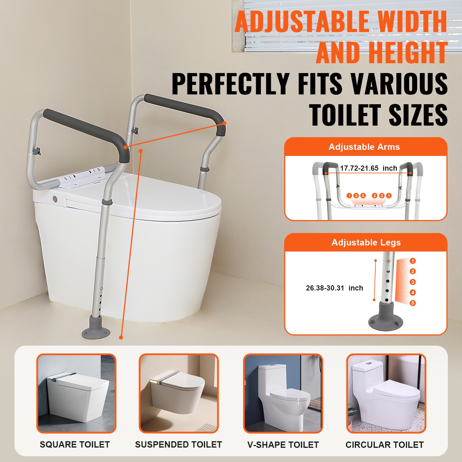 VEVOR LJLDSAQLG300LXDX1V0 Bath-Safety-Accessories - View #7