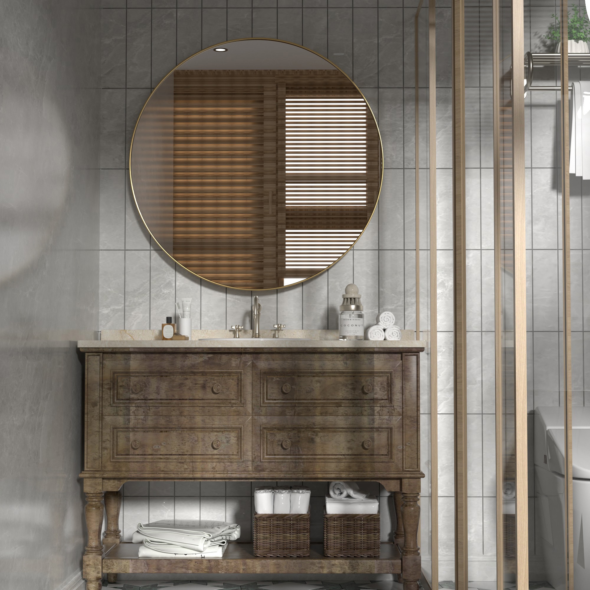 Clavie LS-18181-CGD Decor-Mirrors - View #7