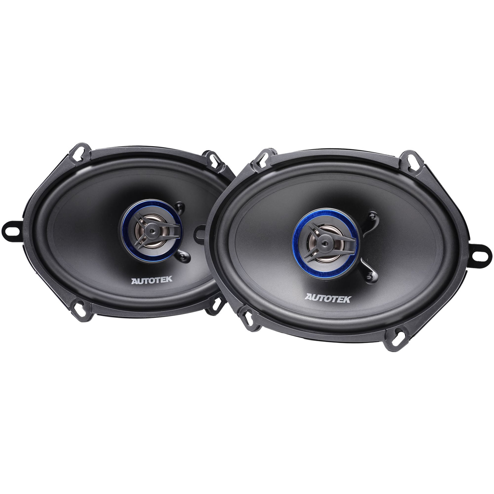 Autotek Street Machine 250W 5 Inchesx7 Inches and 6 Inchesx8 Inches 2 Way Car Audio Coaxial Speakers Pair #SM5768CX