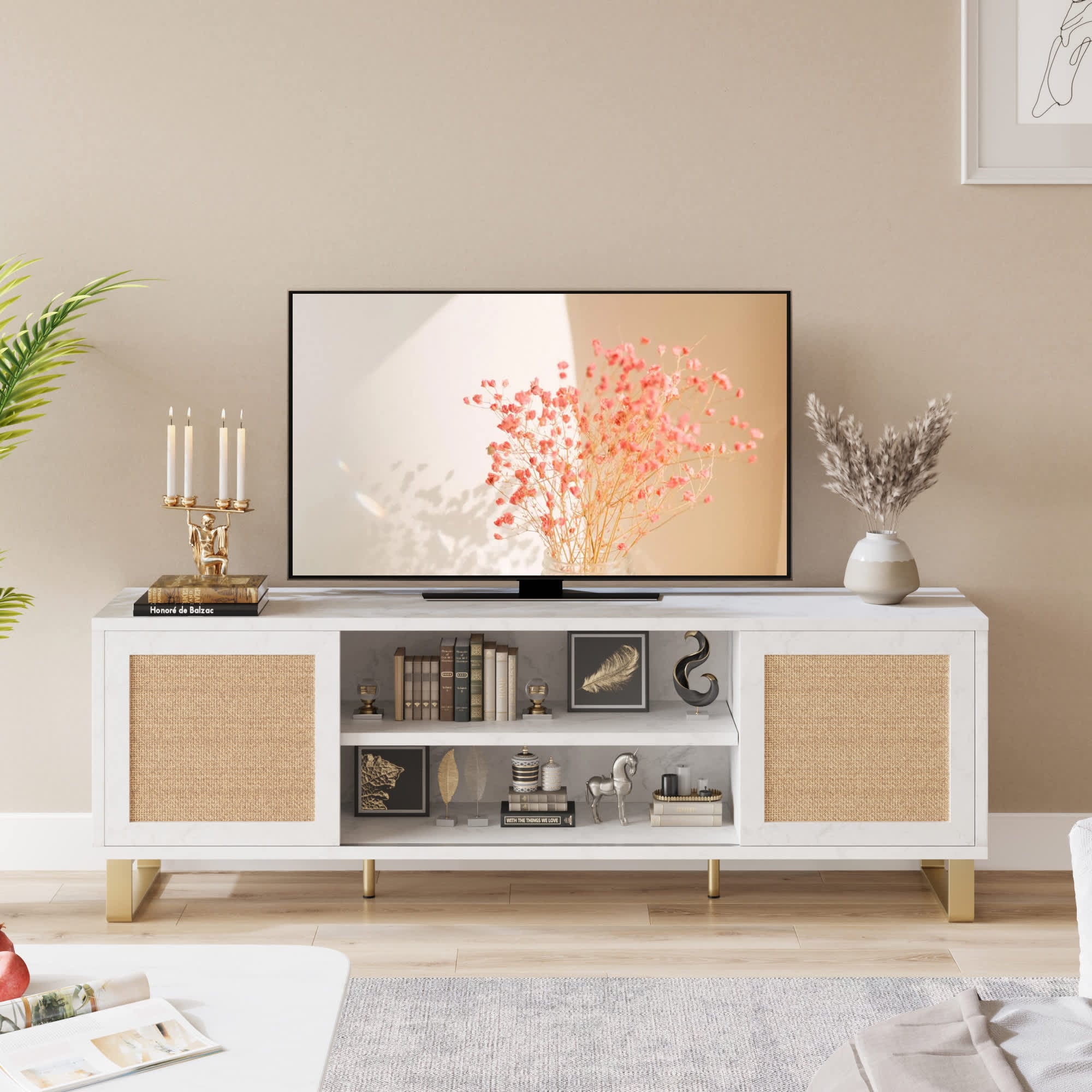 Qeetex GGL-PHO-0WWFVYFB Tv-Stands - View #3