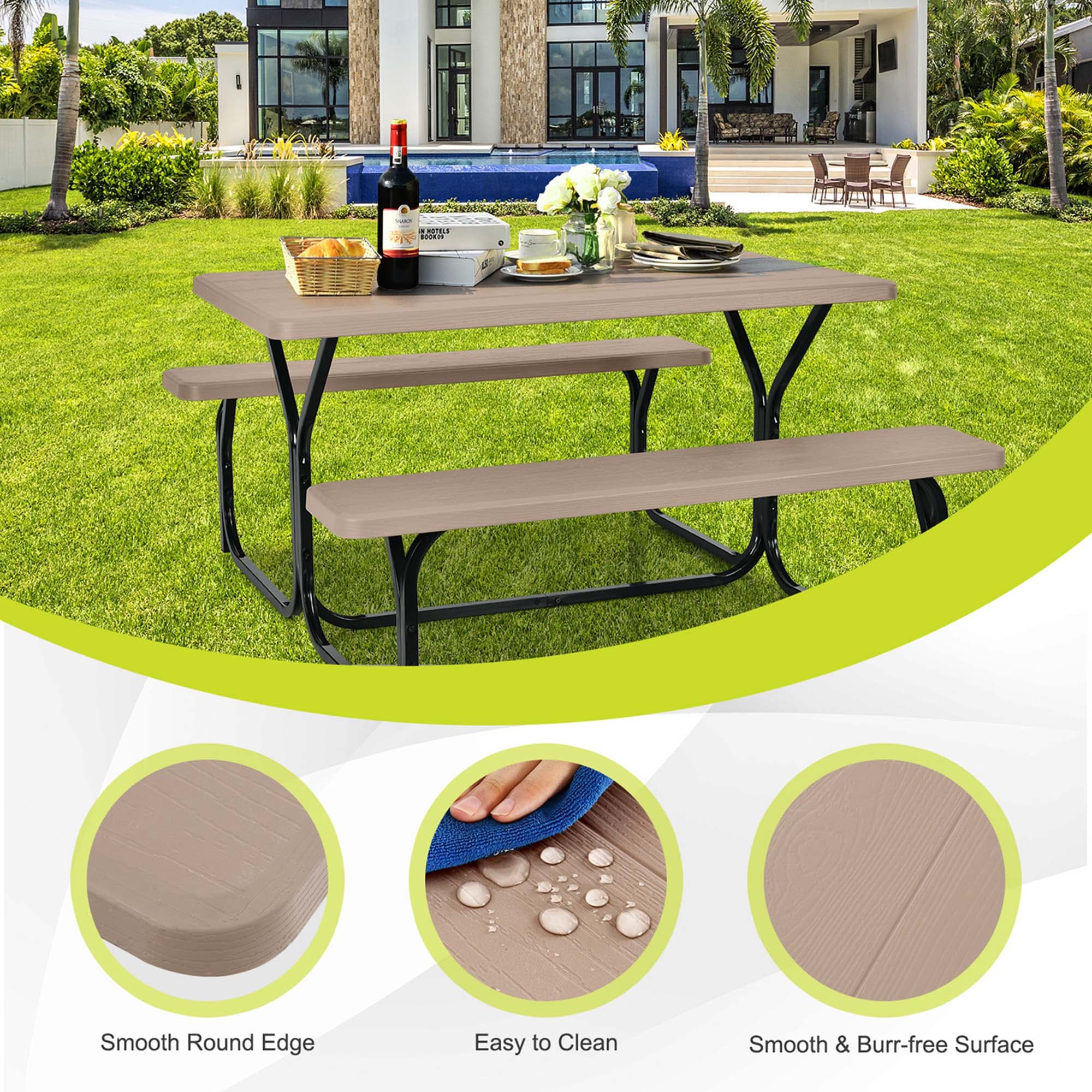 Costway OP3499CF Patio-Tables - View #5