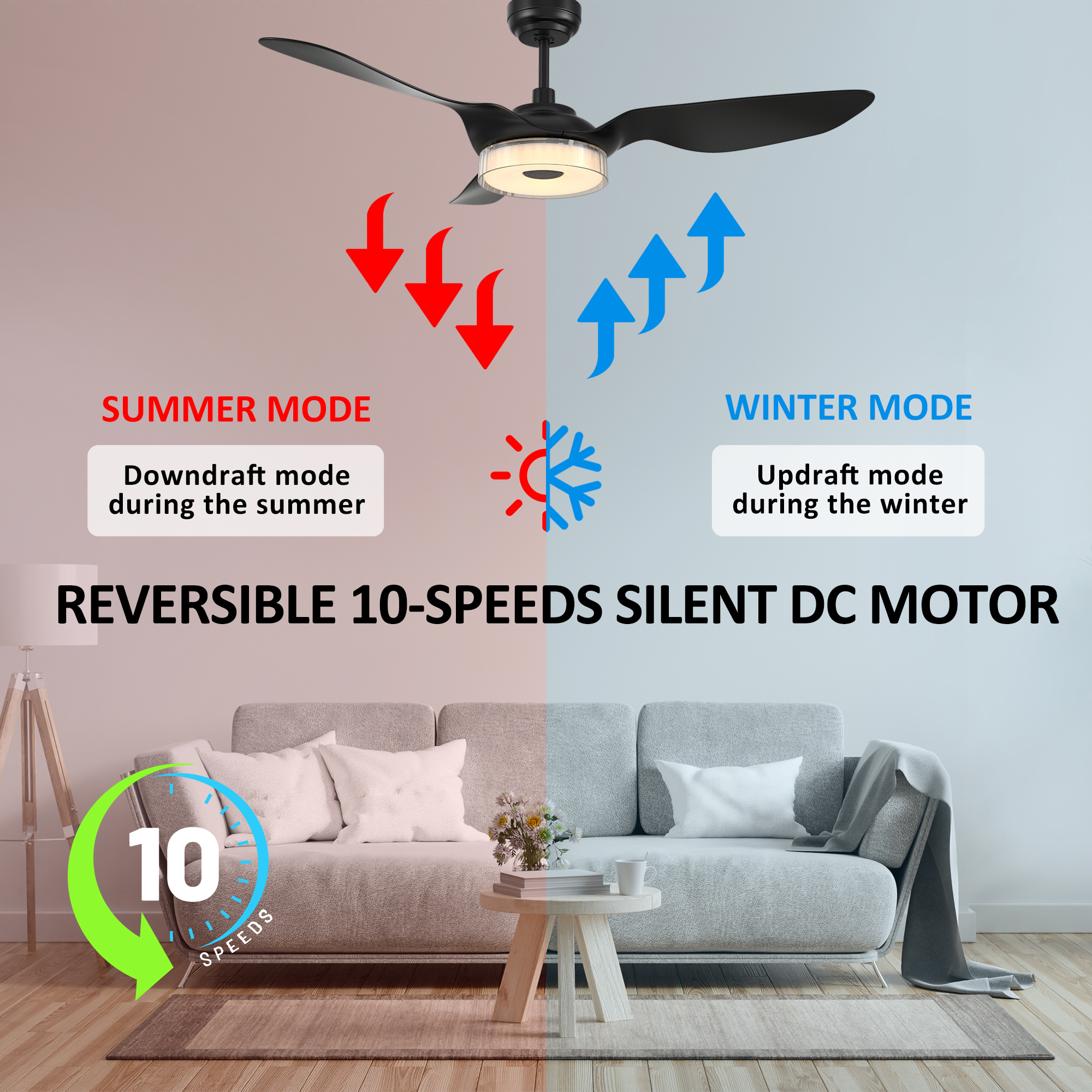 CARRO USA LS523F-L12-B2-1 Ceiling-Fans - View #6