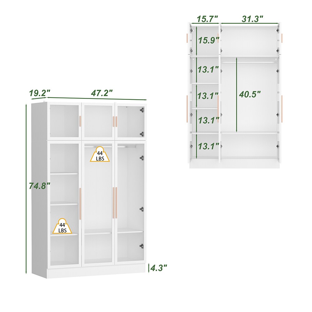 Homsee V-KF020318-03-AB armoires - View #14