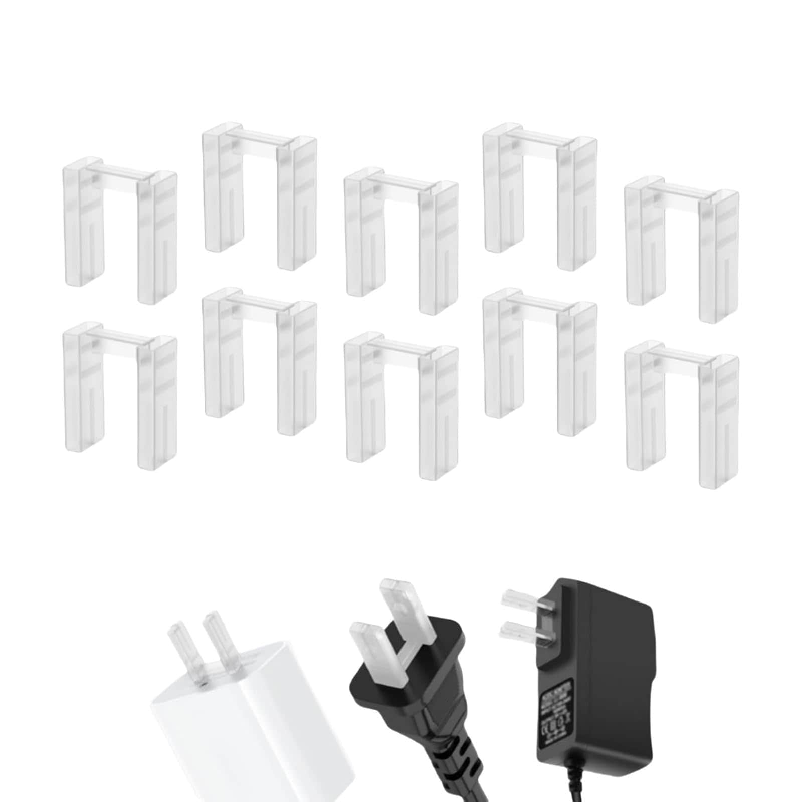 Phewnyzo 10 Piece Phone Charger Plug Covers for 2 Pin US Power Outlets ...