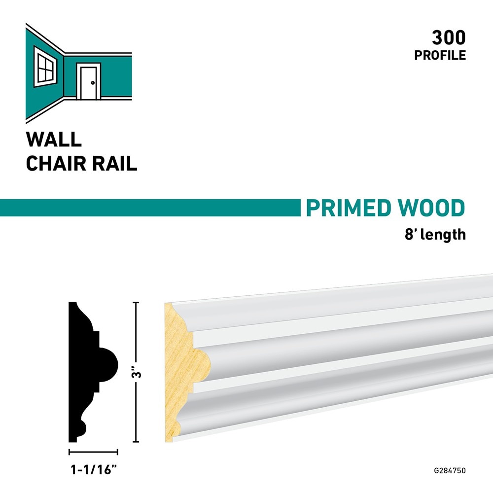 RELIABILT 300-PFJ8 Chair-Rail-Moulding - View #3