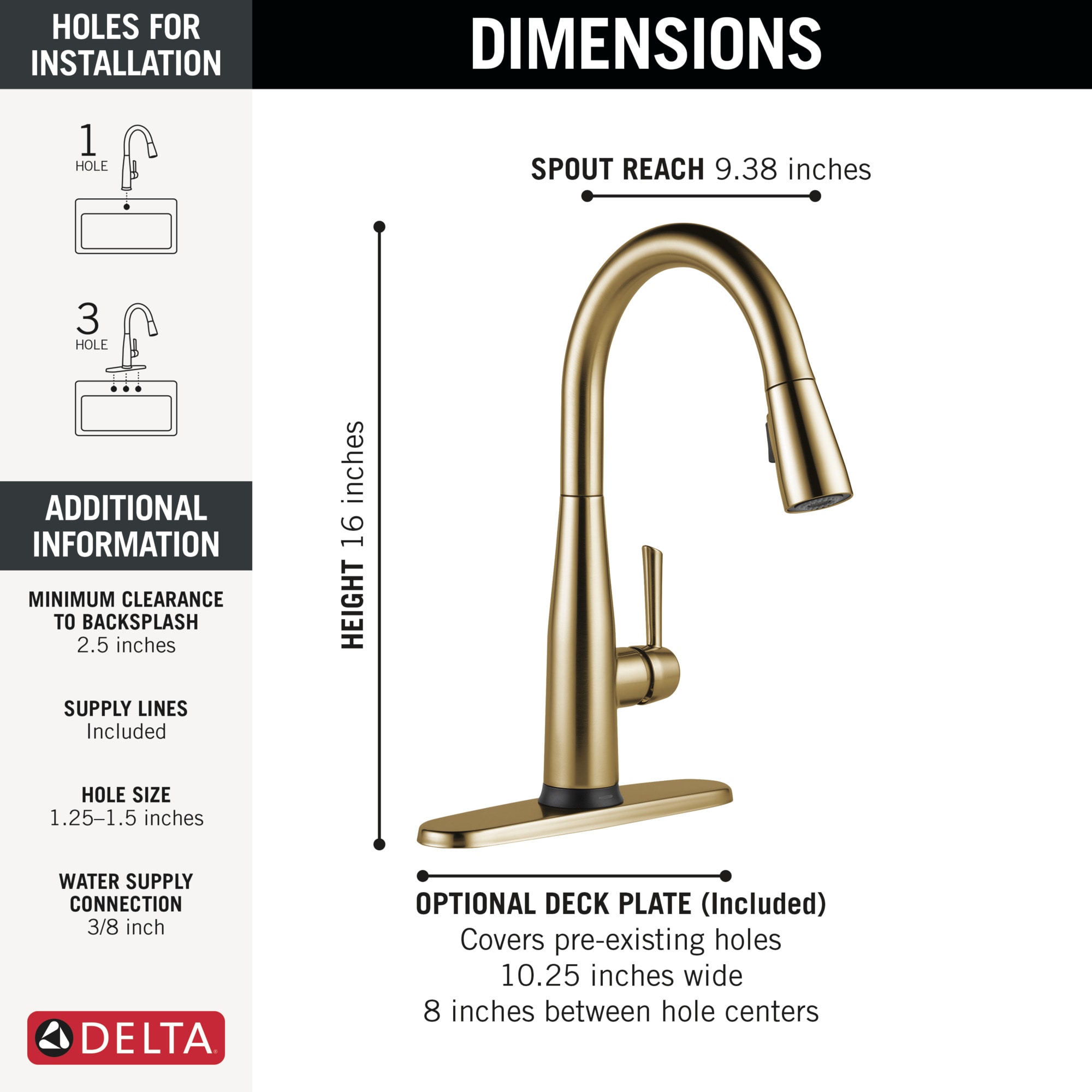 Delta 9113TV-CZ-DST Kitchen-Faucets - View #7