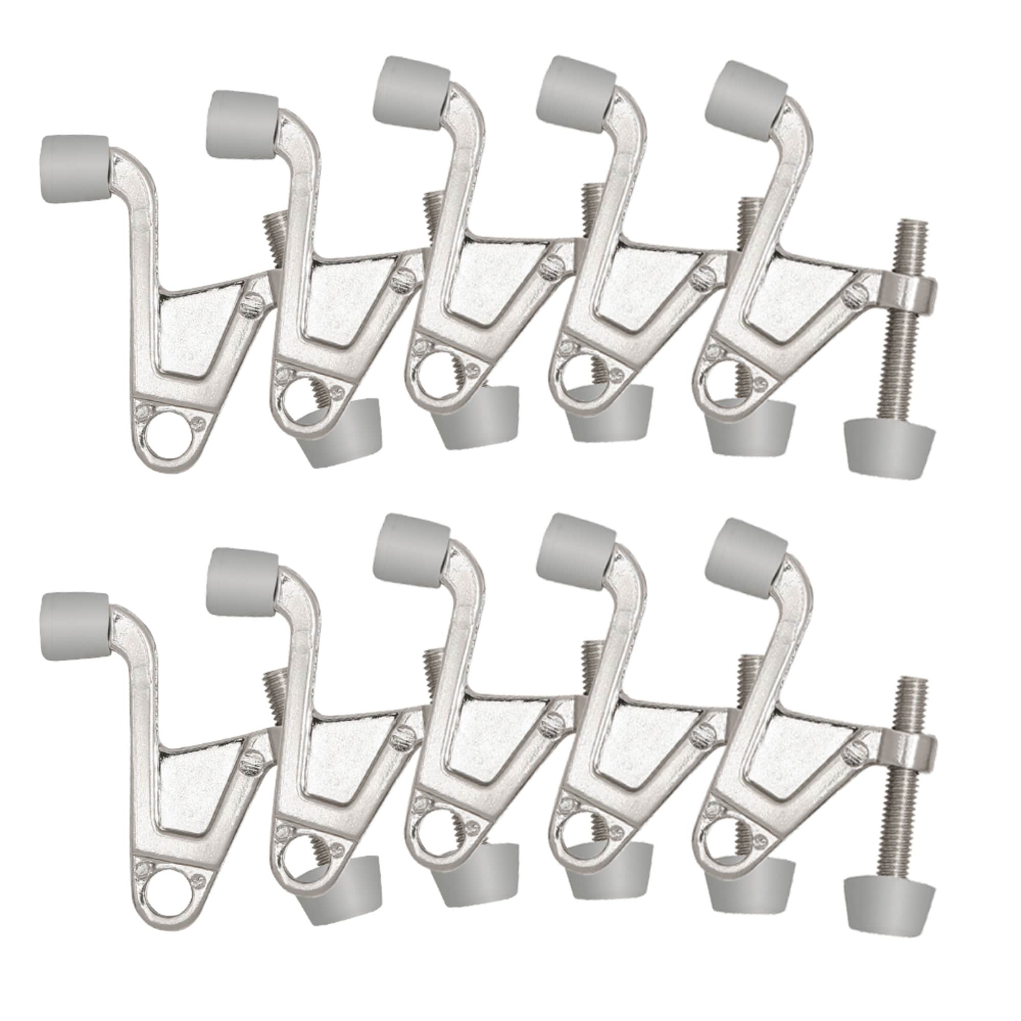 Design House 181842 2-in Satin nickel Bumper Door Stop 10 -Pack