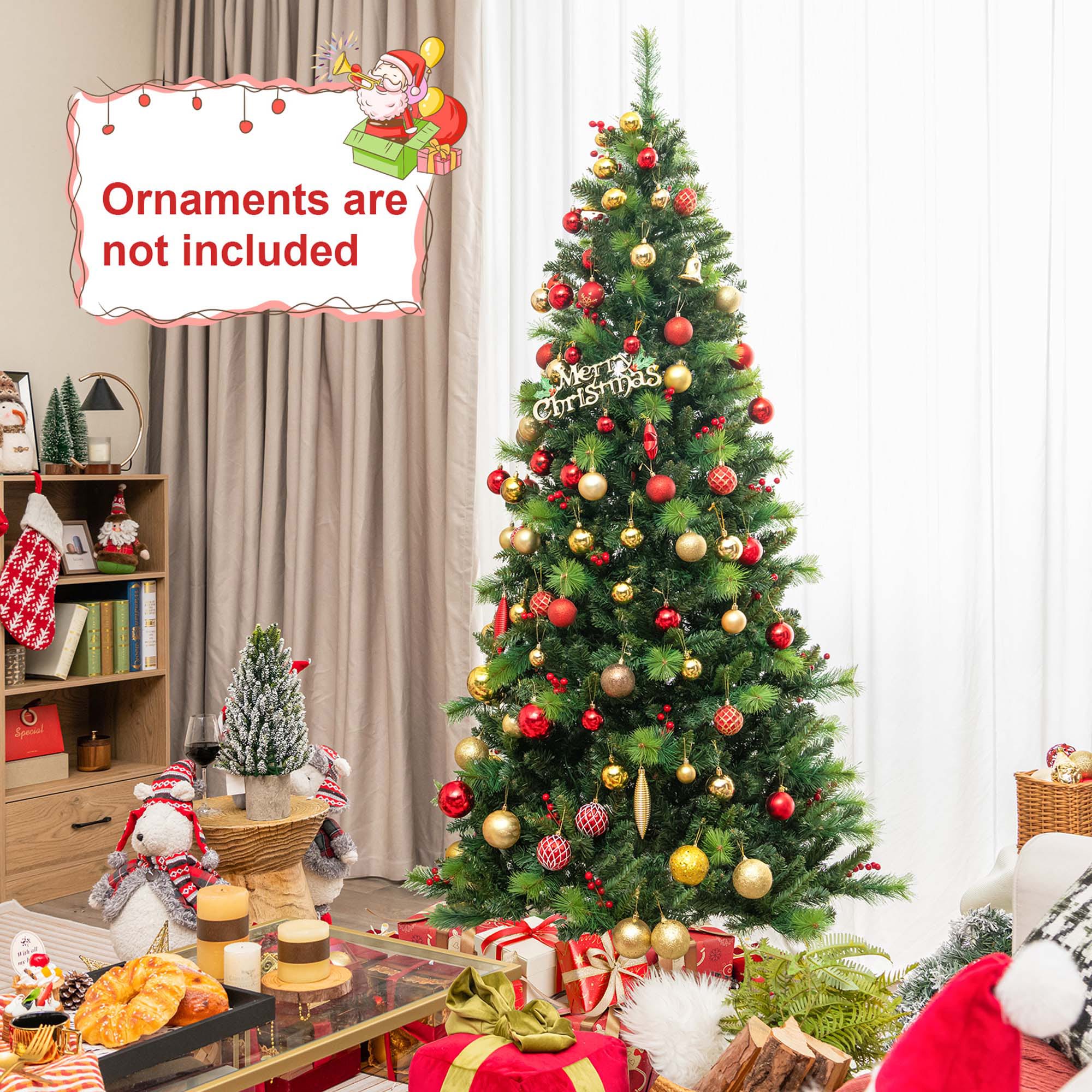 Costway LWS00762 Artificial-Christmas-Trees - View #8