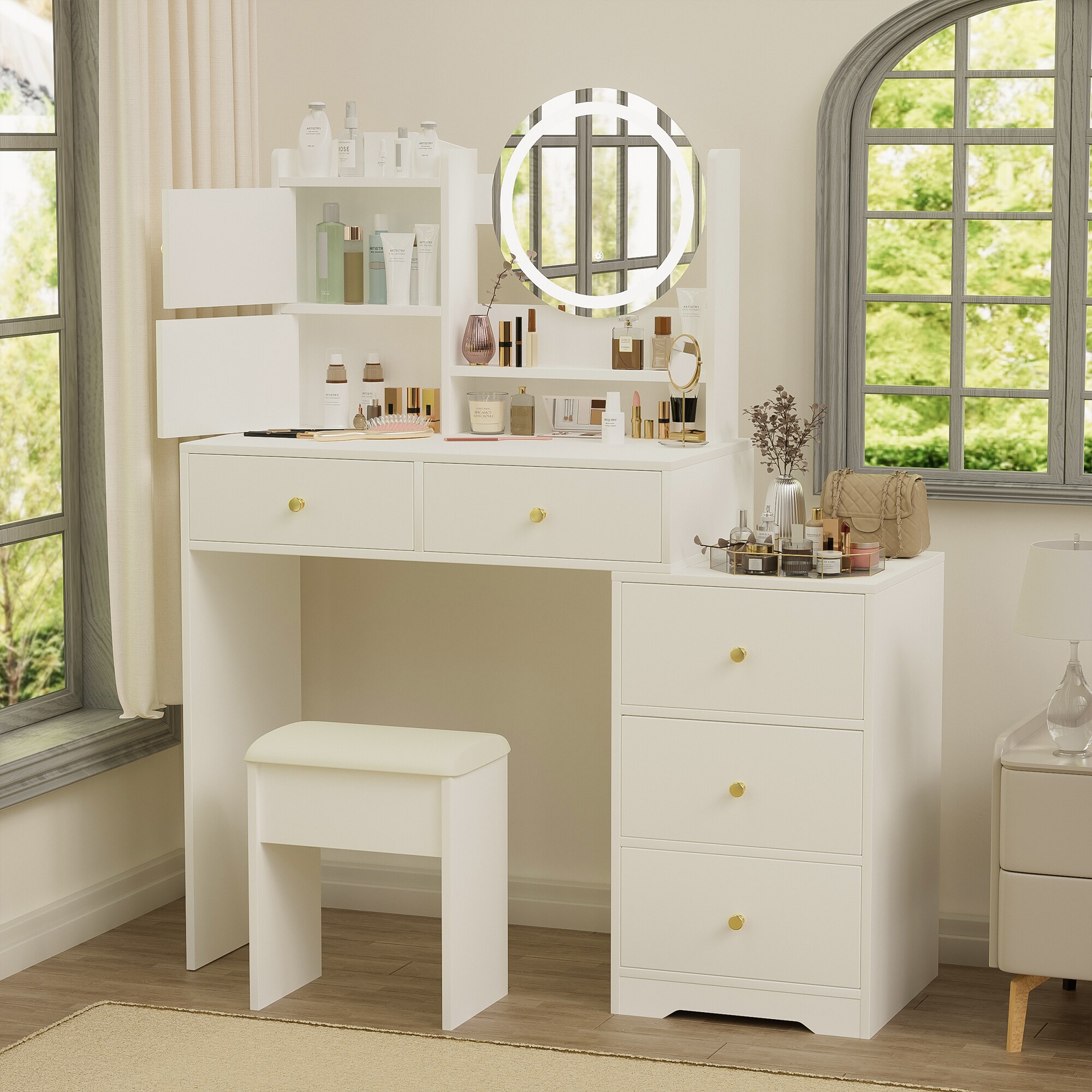 GDFStudio 323208 Bedroom-Vanities - View #4