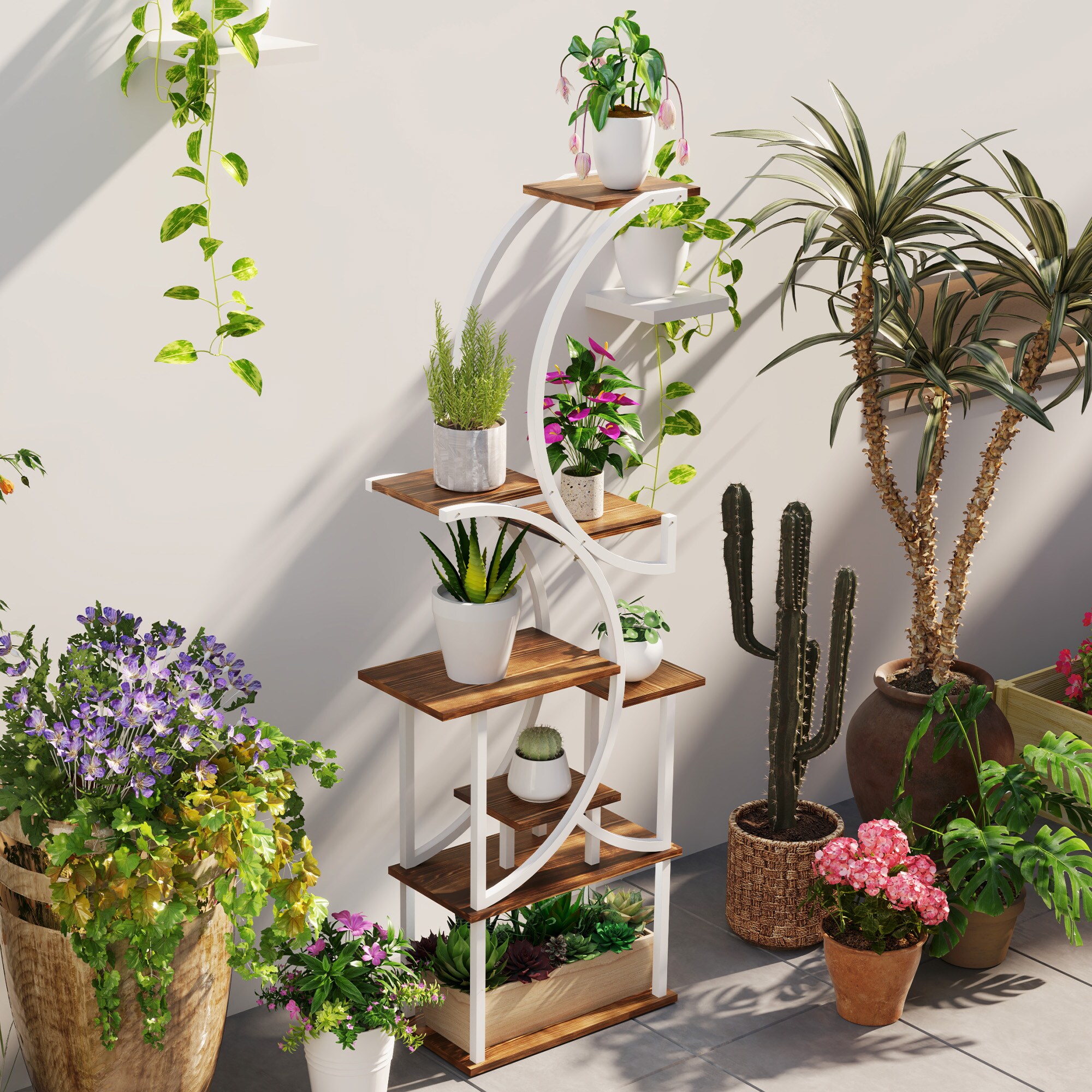 Outsunny 84H-251V00TN Plant-Stand - View #8