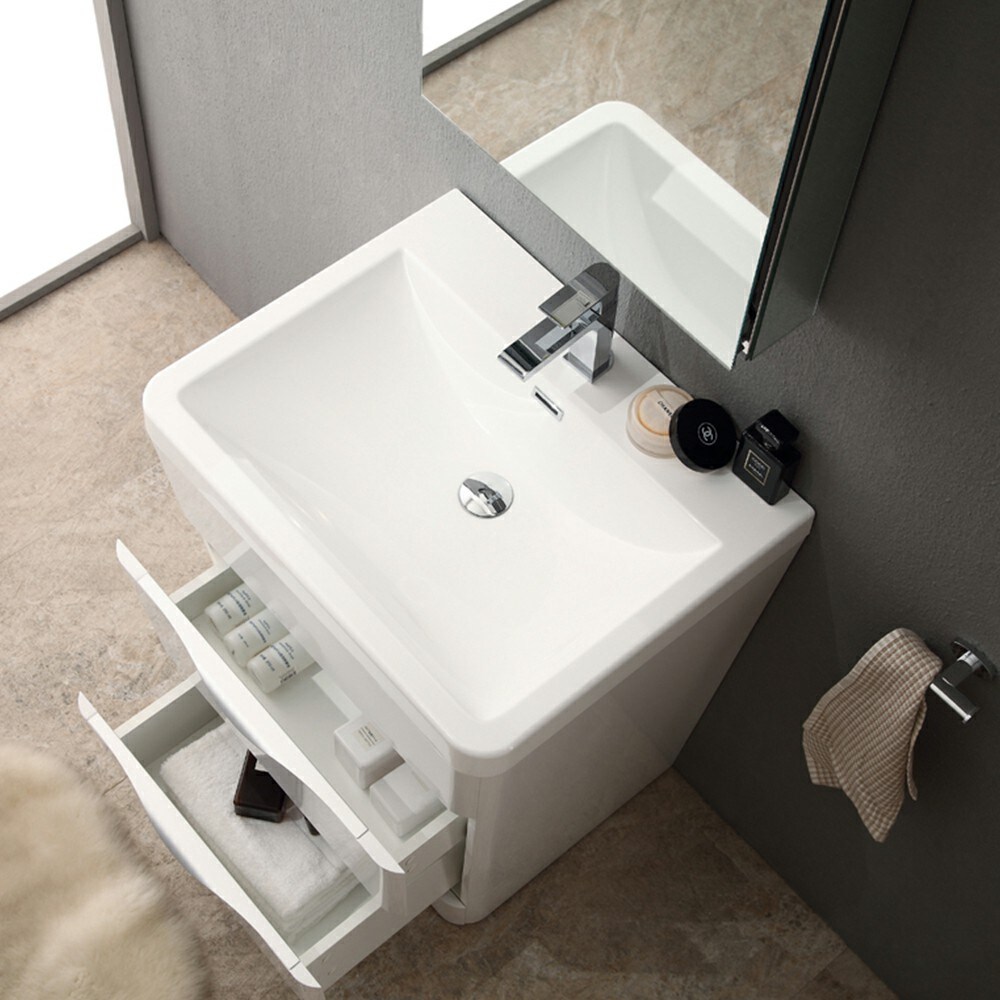 Fresca FCB8525WH-I Bath-Vanity-Combo - View #5