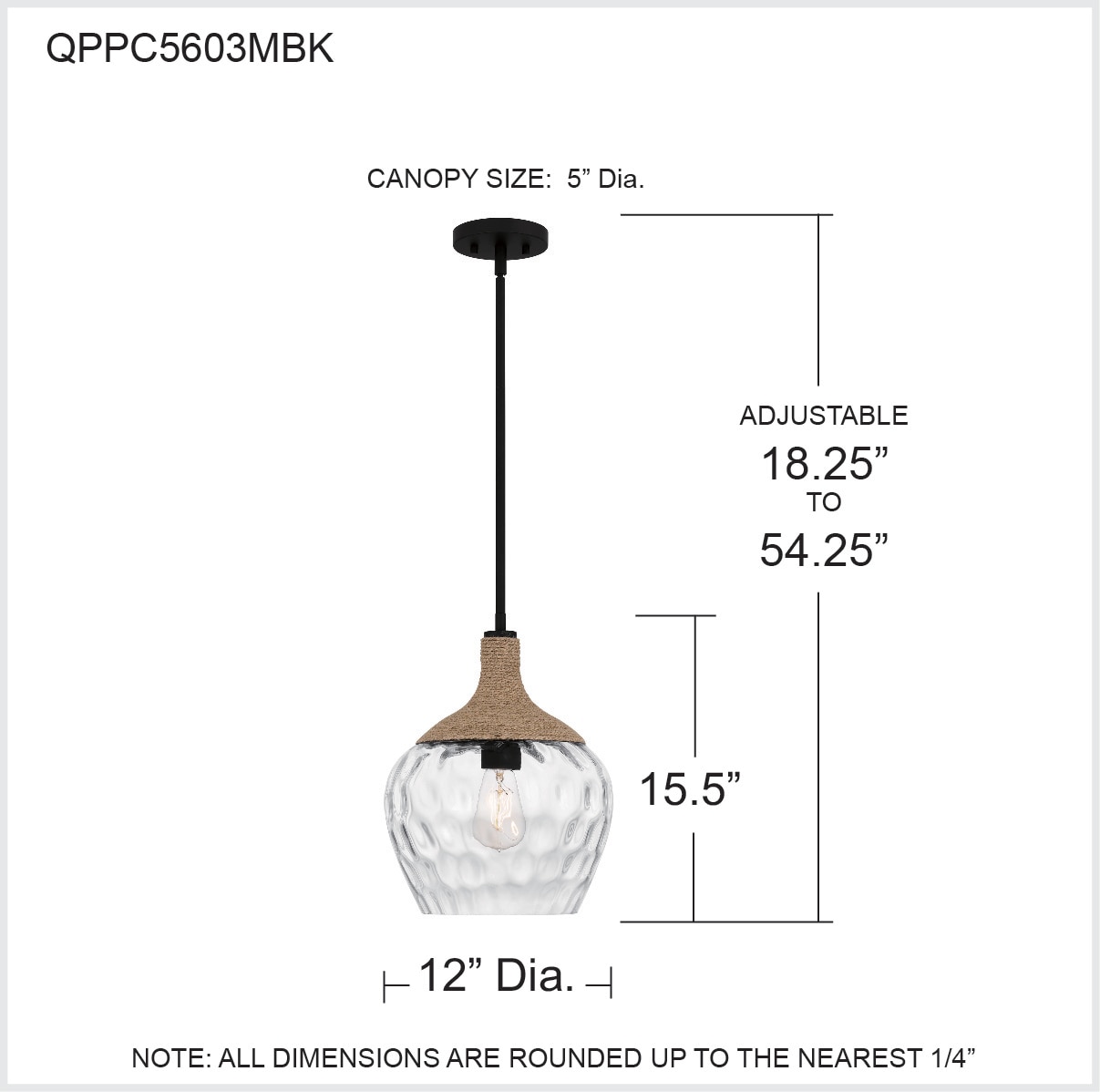 Quoizel QPPC5603MBK Pendant-Lights - View #9
