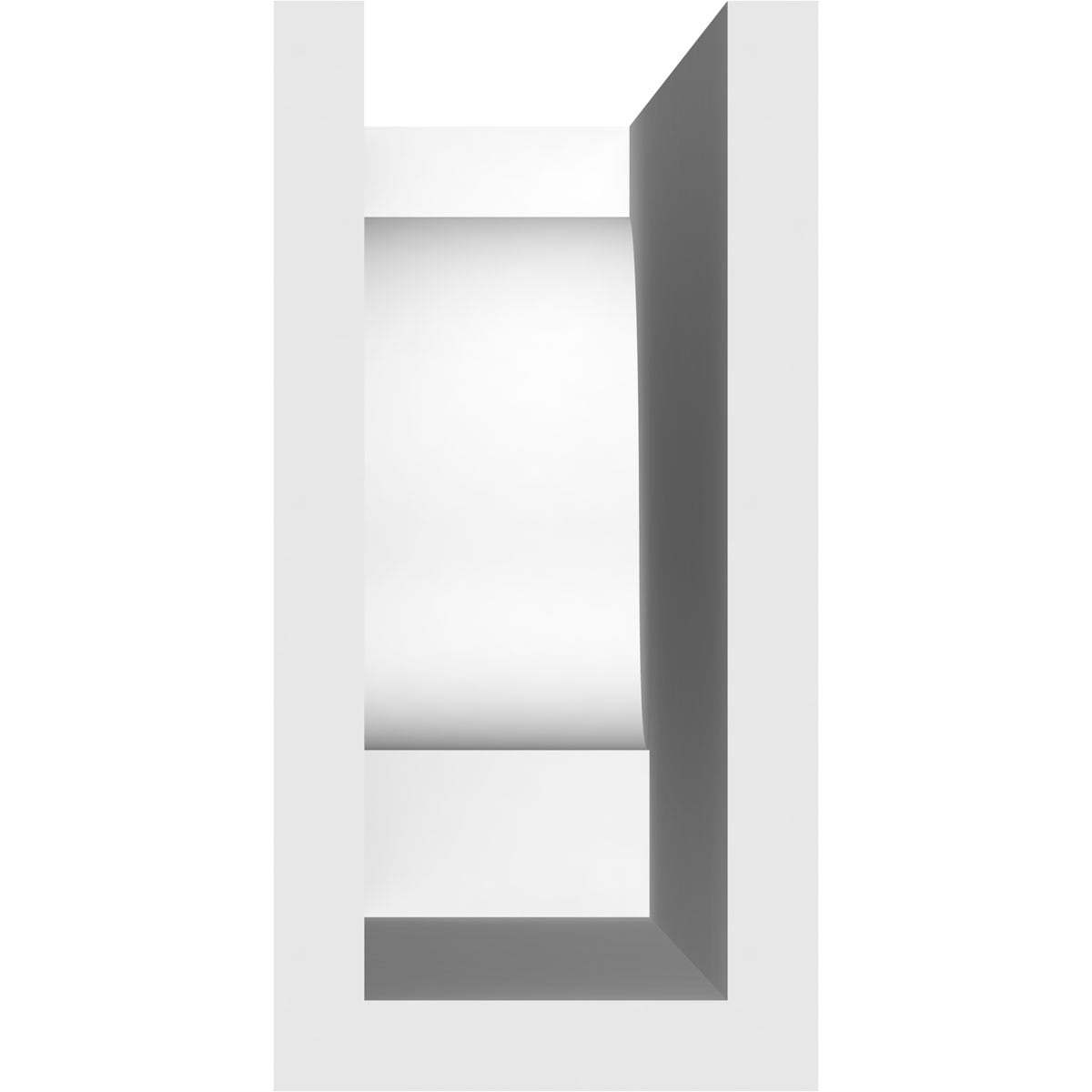 Ekena Millwork RFTP03X06X20NEW Exterior-Brackets-Braces - View #4