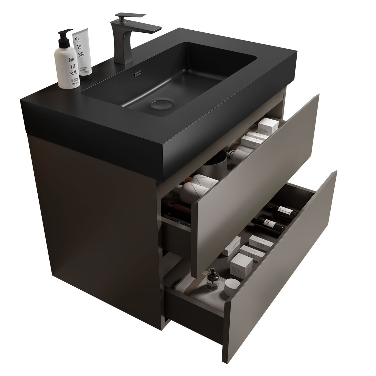FlowLuxe AE5DCHNSXX9E Bath-Vanity-Combo - View #5