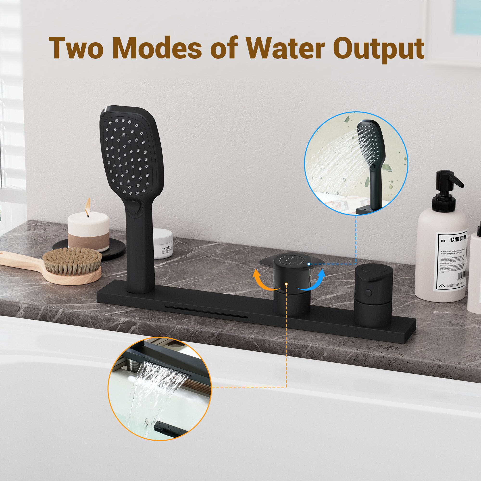 CASAINC CS3602-12ORB Roman-Tub-Faucets - View #5