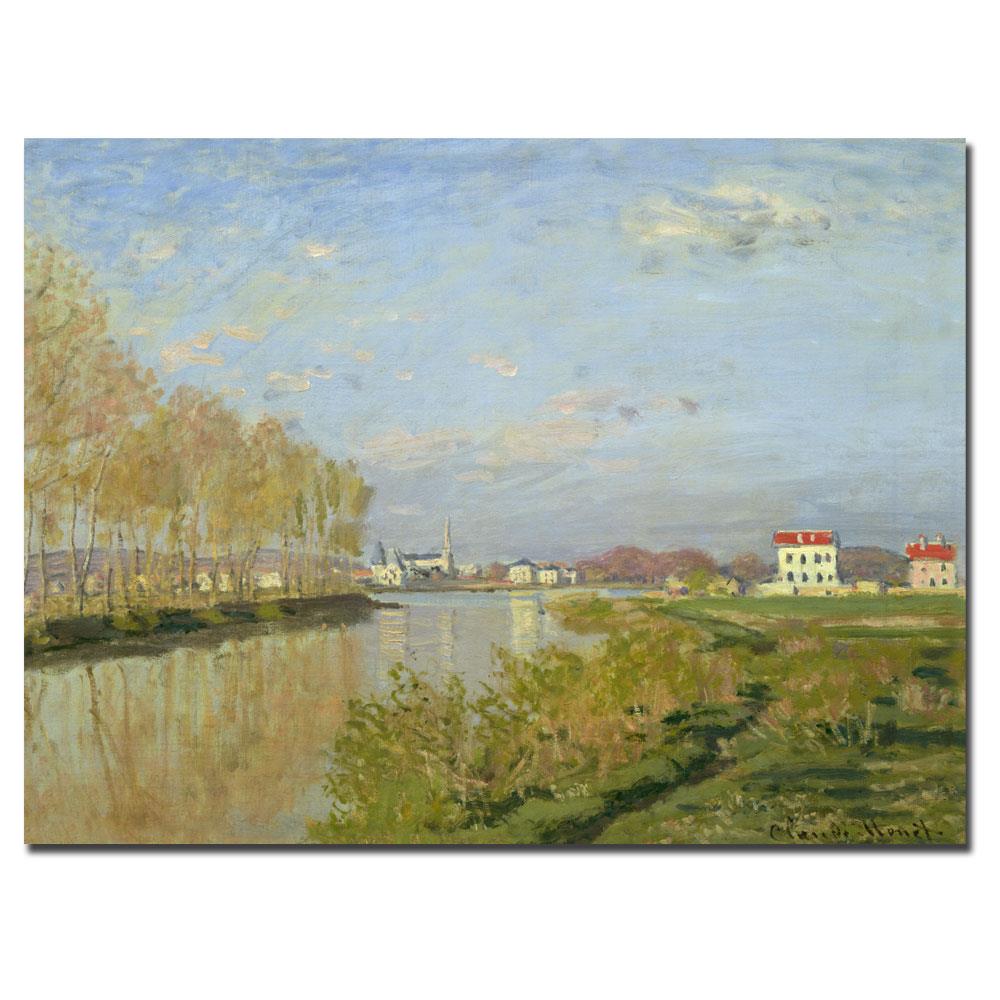 Trademark Fine Art BL0110-C3547GG Framed 35-Inches H x 47-Inches W Landscape Canvas Print