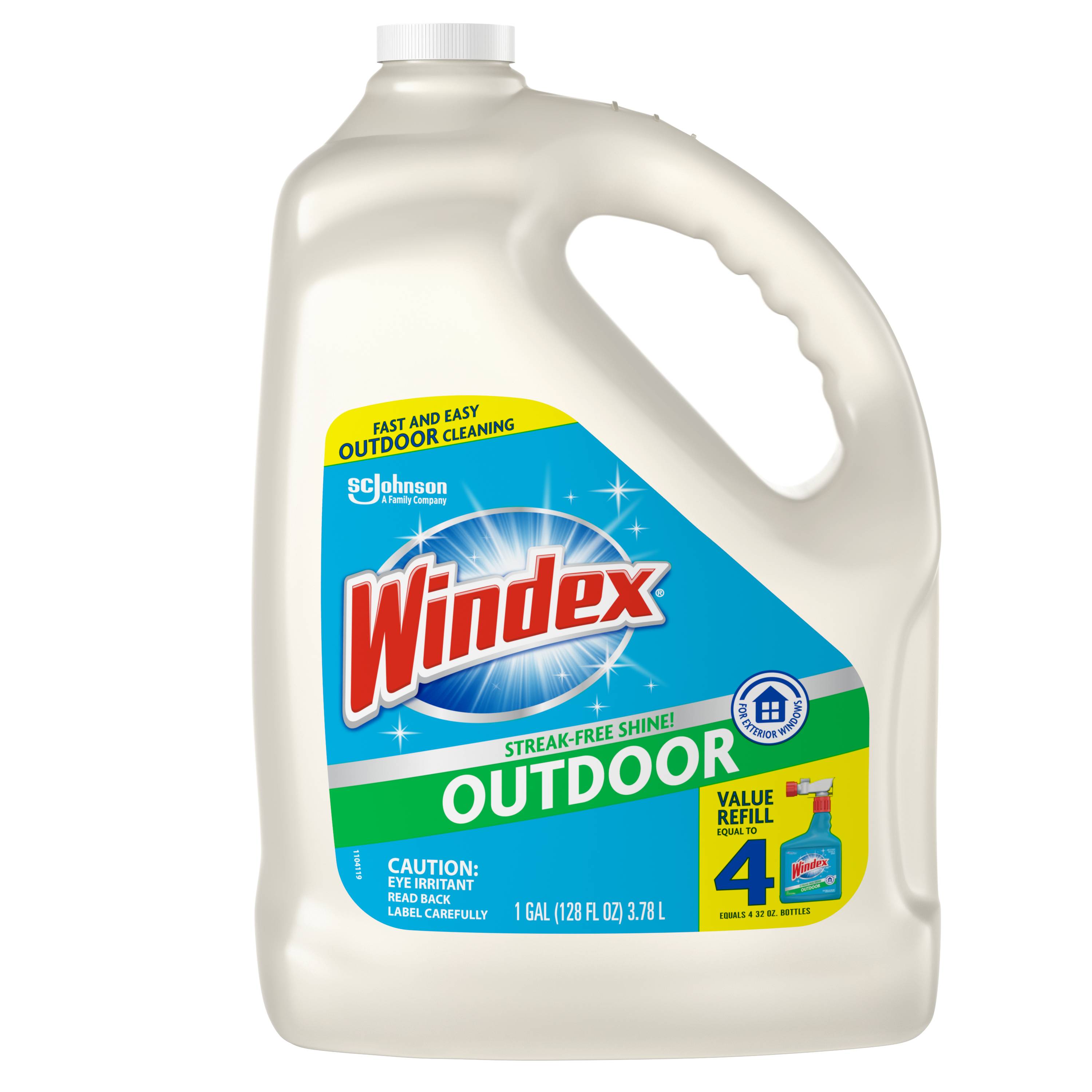 Windex 128 Fluid Ounces Pour Bottle Glass Cleaner in the Glass Cleaners  department at