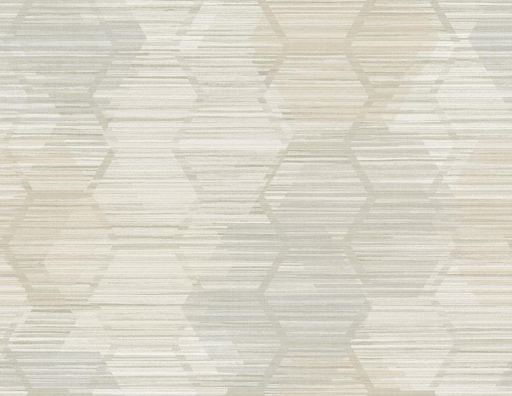 A-Street Prints 2949-60505 Imprint 60.8-Sq. Feet Wheat Paper Geometric Unpasted Wallpaper