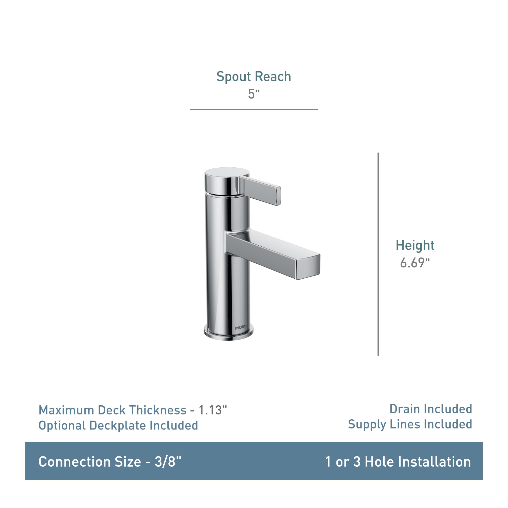 Moen 84774 Lavatory-Faucets - View #3