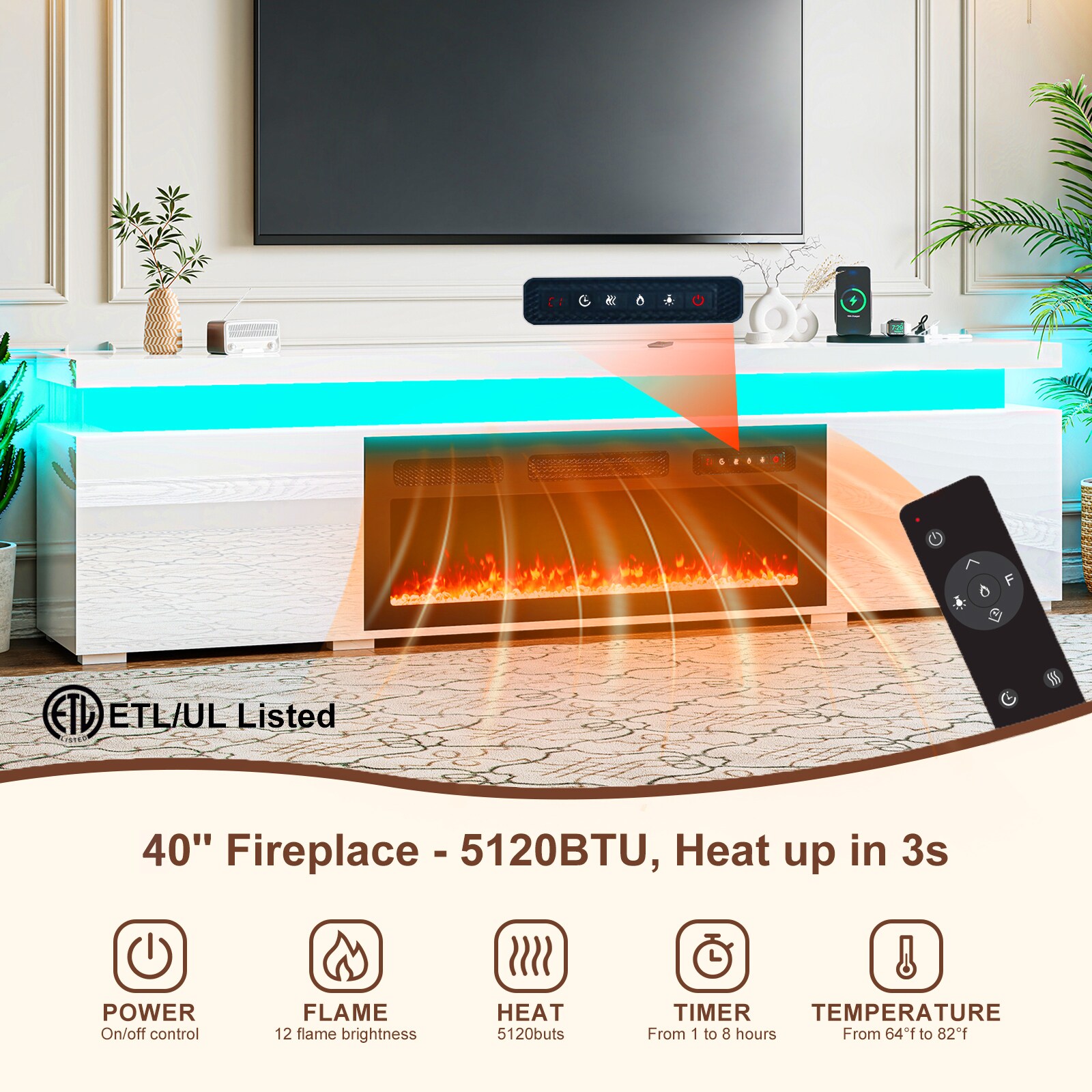 Bvldfamly WZJJ041WT Tv-Stands - View #7